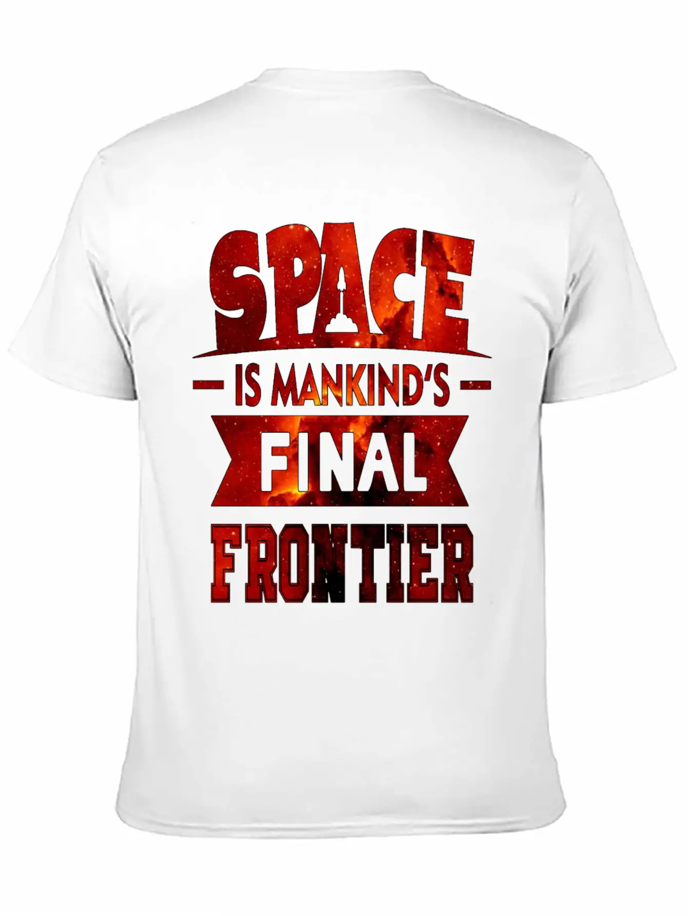 Mankind S Final Frontier- Astronauts -Total Basics Essential Cotton Tee For Daily Outfits ¨C Unisex Style