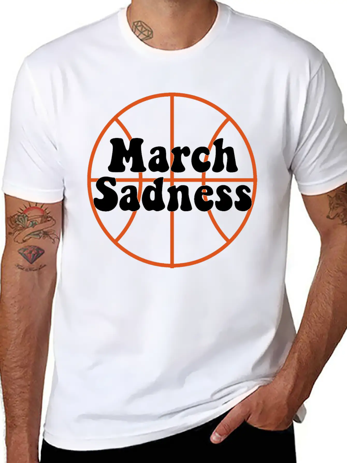 March Sadness Soft Cotton Short Sleeve Tee ¨C Unisex Wardrobe Staple