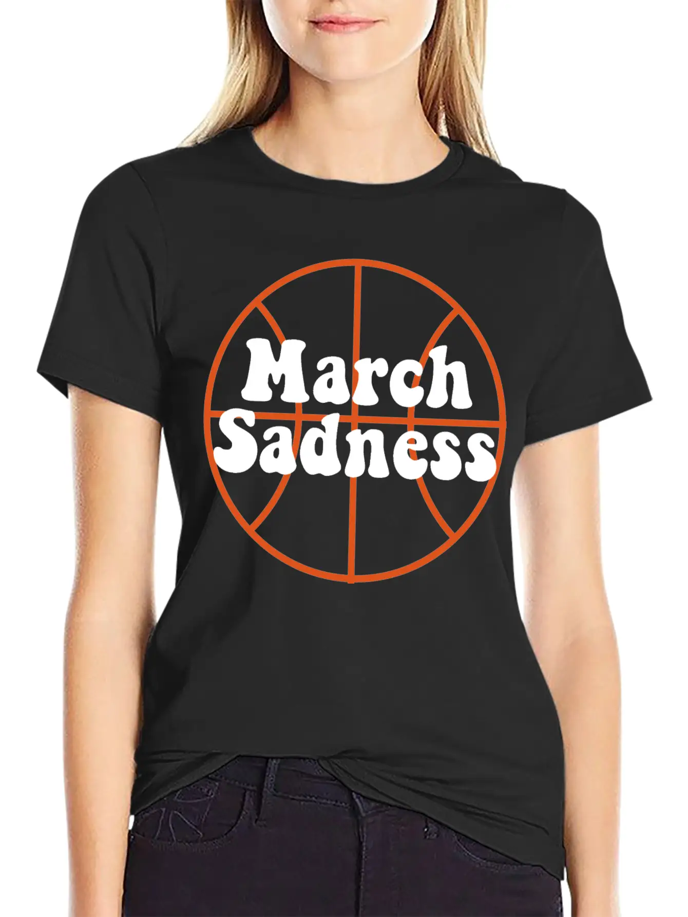 March Sadness Soft Cotton Short Sleeve Tee ¨C Unisex Wardrobe Staple