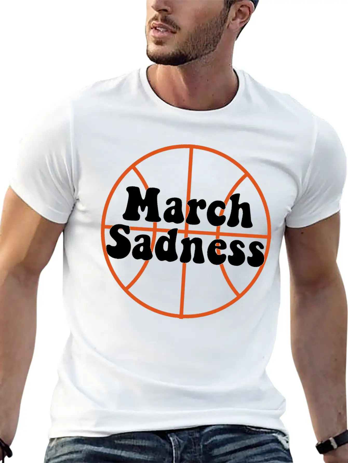 March Sadness Soft Cotton Short Sleeve Tee ¨C Unisex Wardrobe Staple