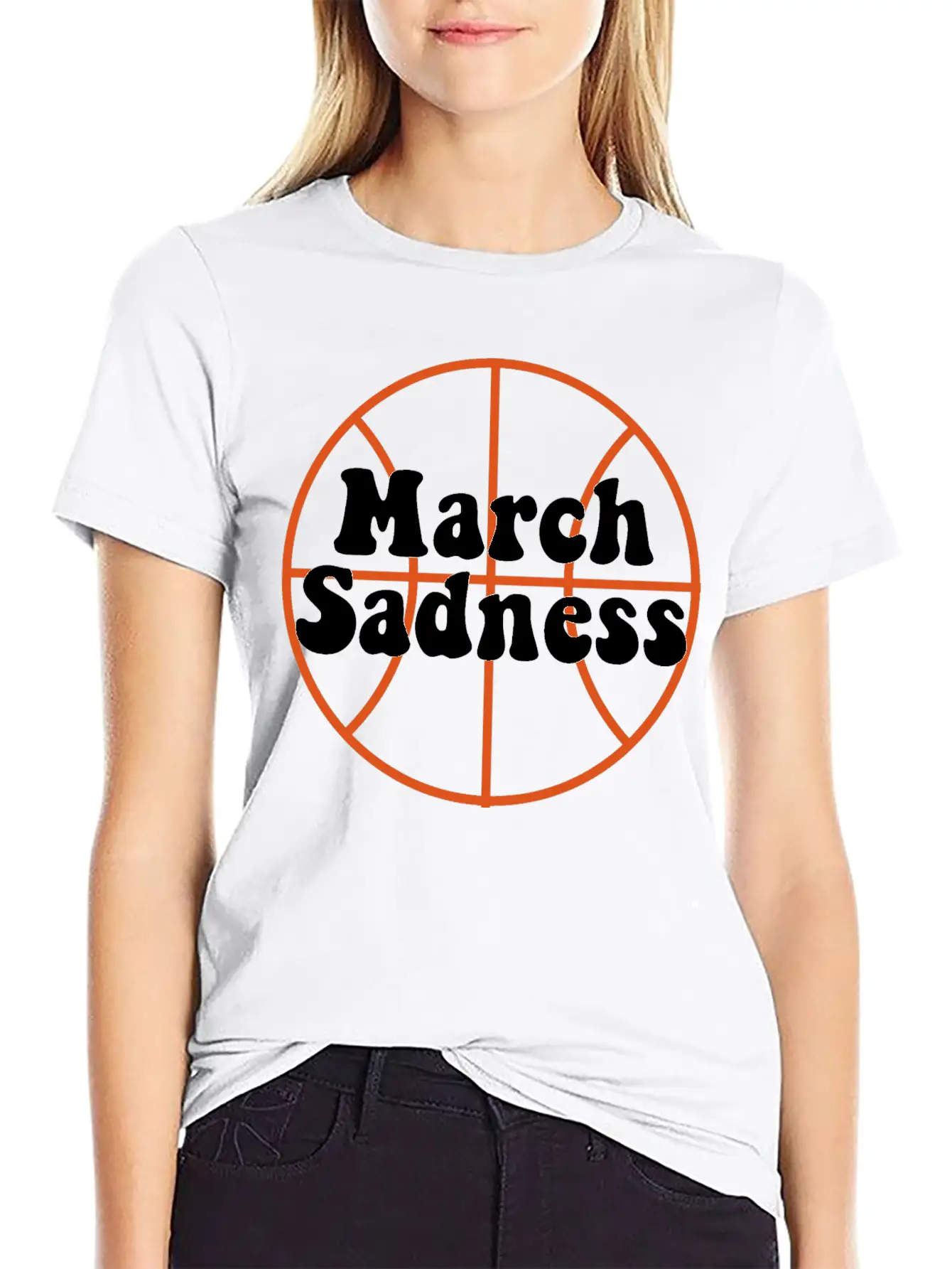 March Sadness Soft Cotton Short Sleeve Tee ¨C Unisex Wardrobe Staple