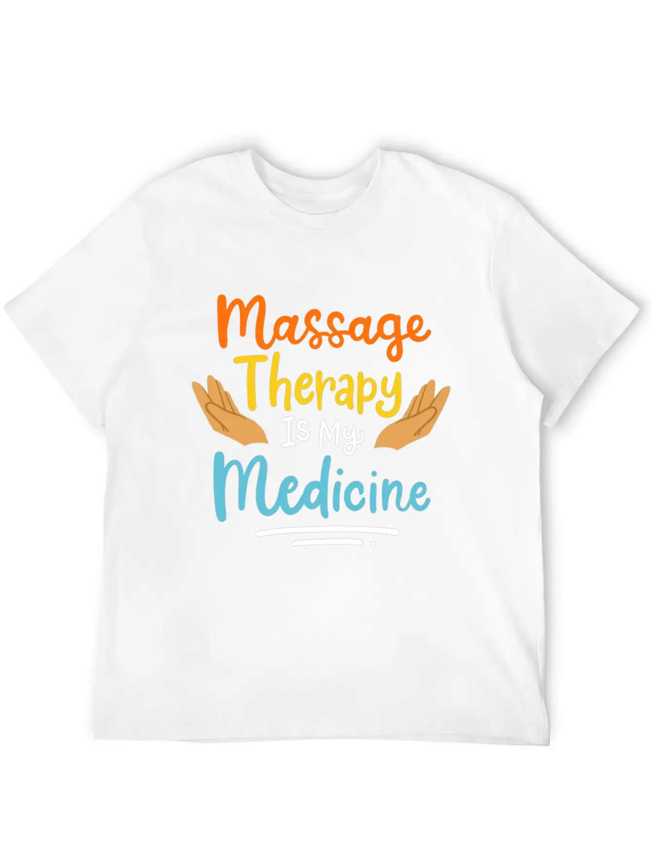Massage Therapy Basic Graphic T-Shirt ¨C Daily Comfort In Soft Cotton