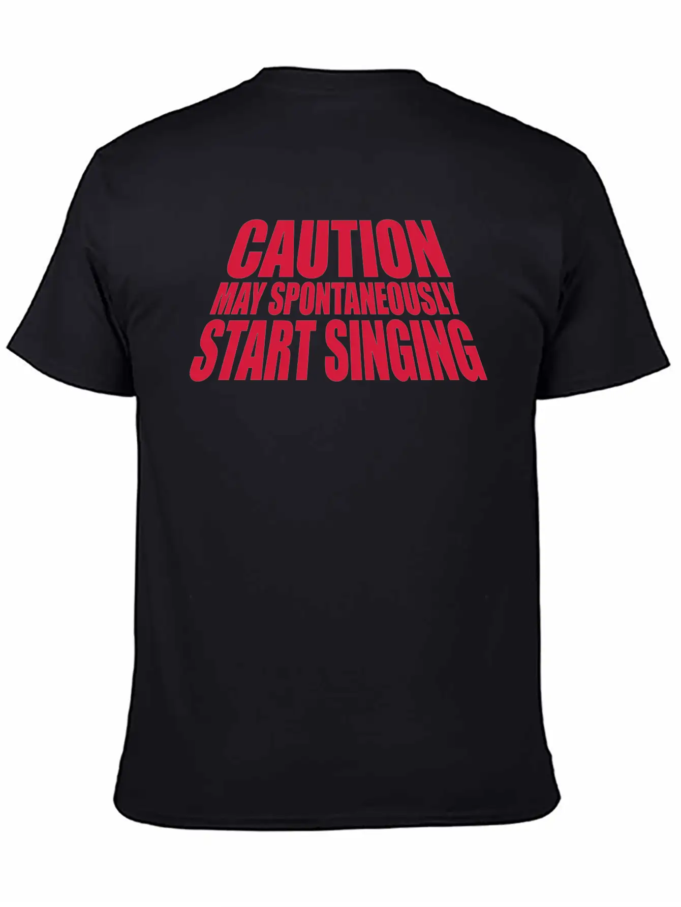 May Spontaneously Start Singing Essential Cotton Tee For Daily Outfits ¨C Unisex Style