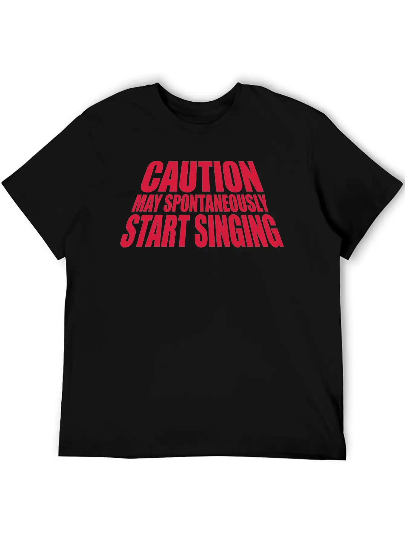 May Spontaneously Start Singing Essential Cotton Tee For Daily Outfits ¨C Unisex Style