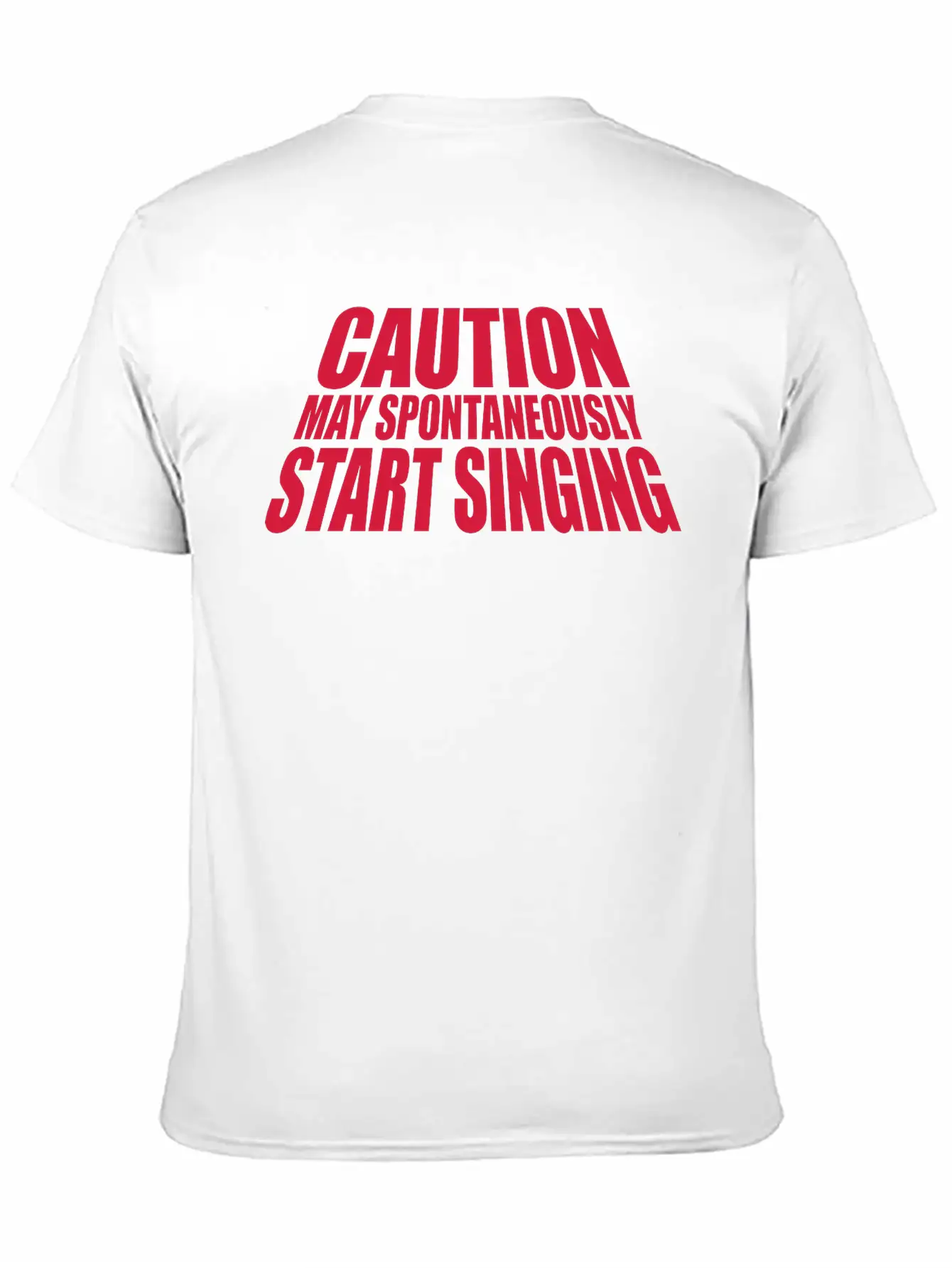 May Spontaneously Start Singing Essential Cotton Tee For Daily Outfits ¨C Unisex Style