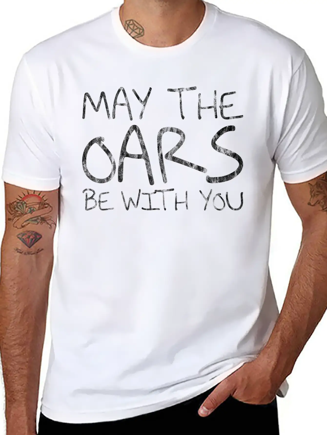 May The Oars Be With You 6 Soft Cotton Short Sleeve Tee ¨C Unisex Wardrobe Staple