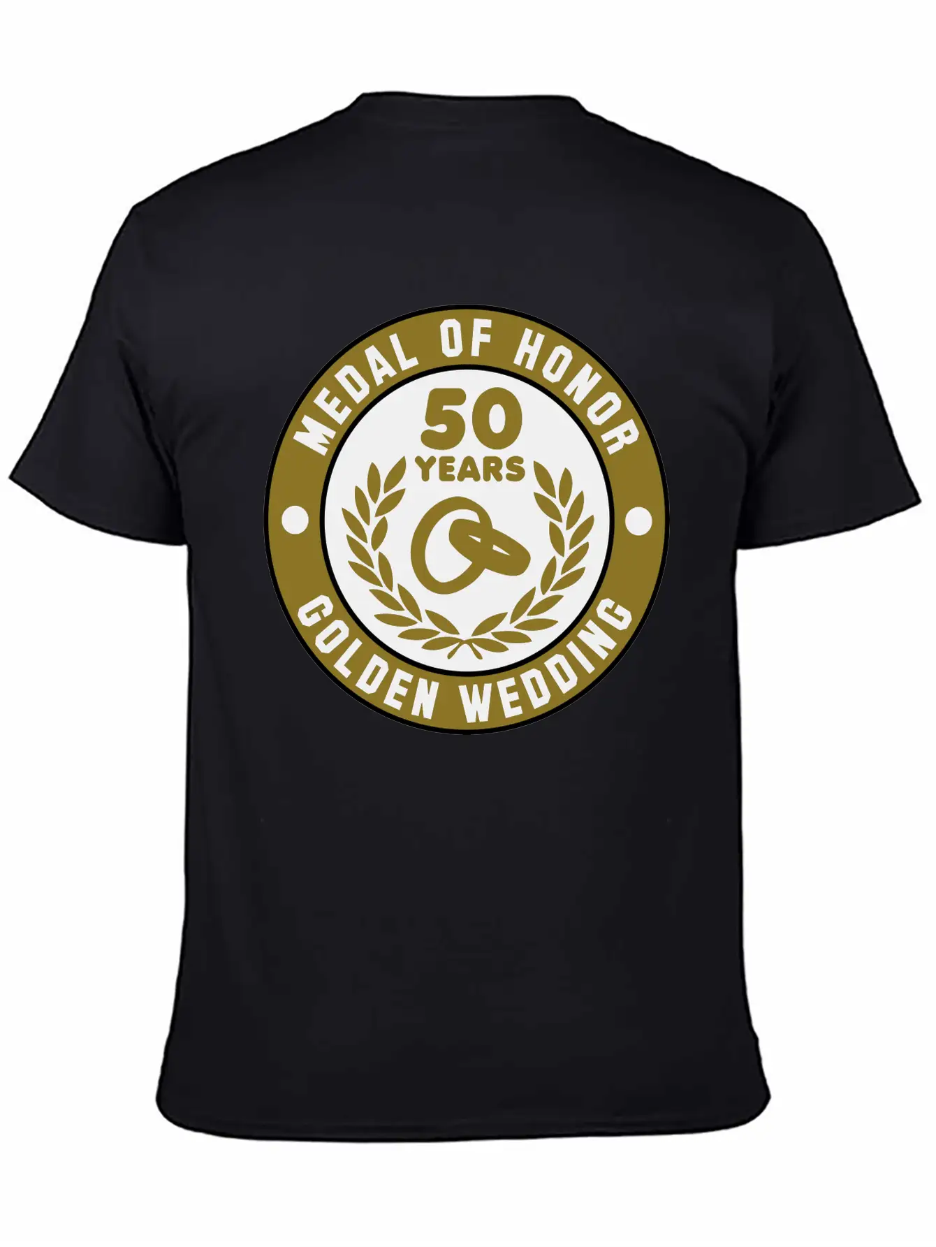 MEDAL OF HONOR 50th GOLDEN WEDDING 3C Soft Cotton Short Sleeve Tee ¨C Unisex Wardrobe Staple