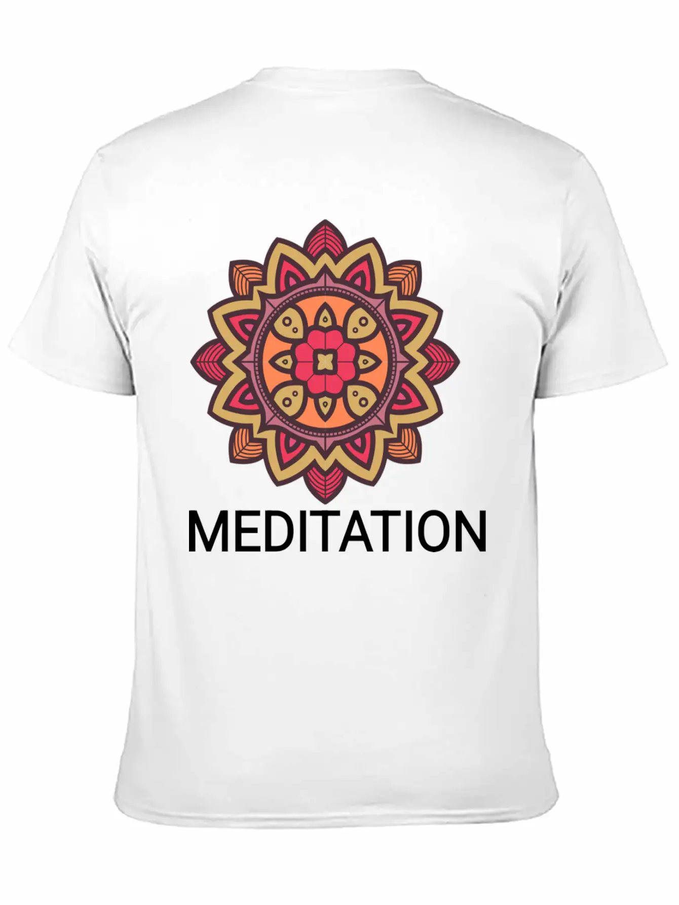 Meditation Basic Graphic T-Shirt ¨C Daily Comfort In Soft Cotton
