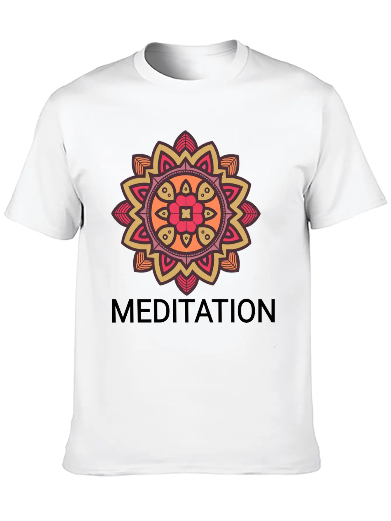 Meditation Basic Graphic T-Shirt ¨C Daily Comfort In Soft Cotton