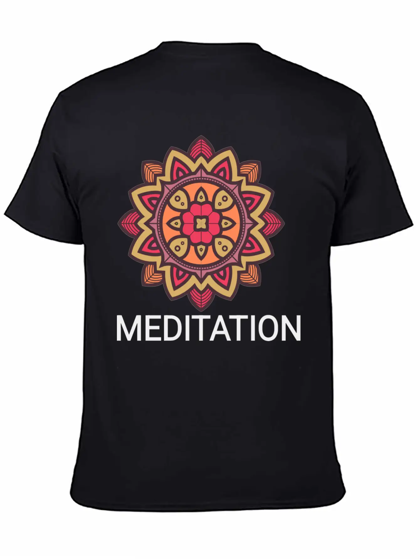 Meditation Basic Graphic T-Shirt ¨C Daily Comfort In Soft Cotton