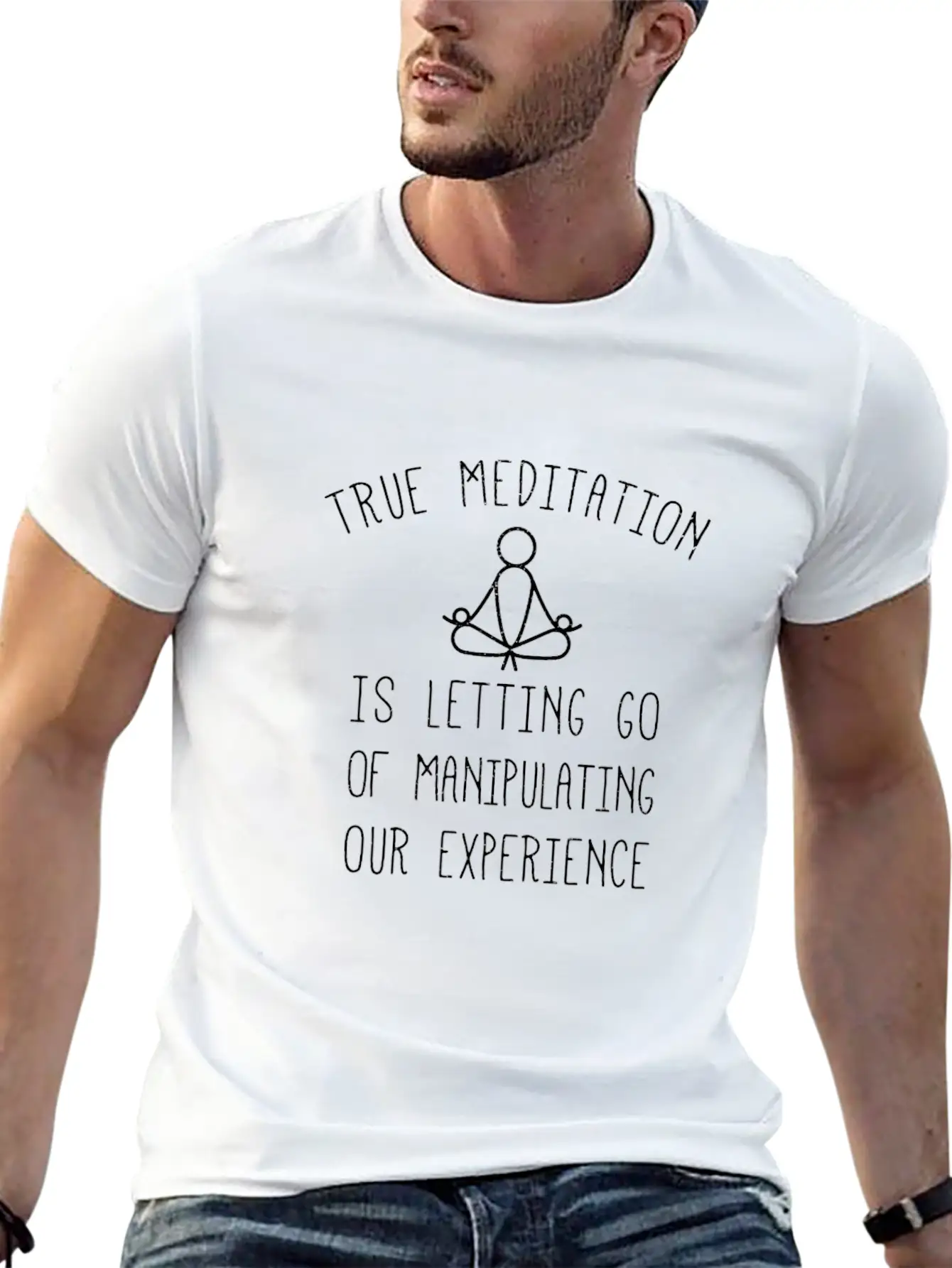 Meditation Essential Cotton Tee For Daily Outfits ¨C Unisex Style