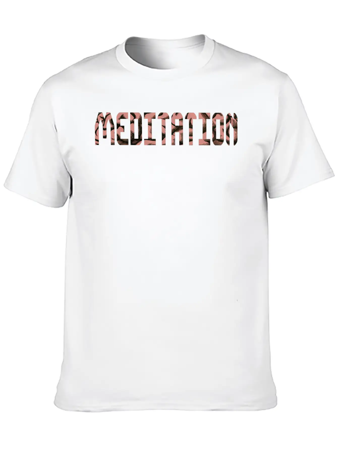 MEDITATION Soft Cotton Short Sleeve Tee ¨C Unisex Wardrobe Staple