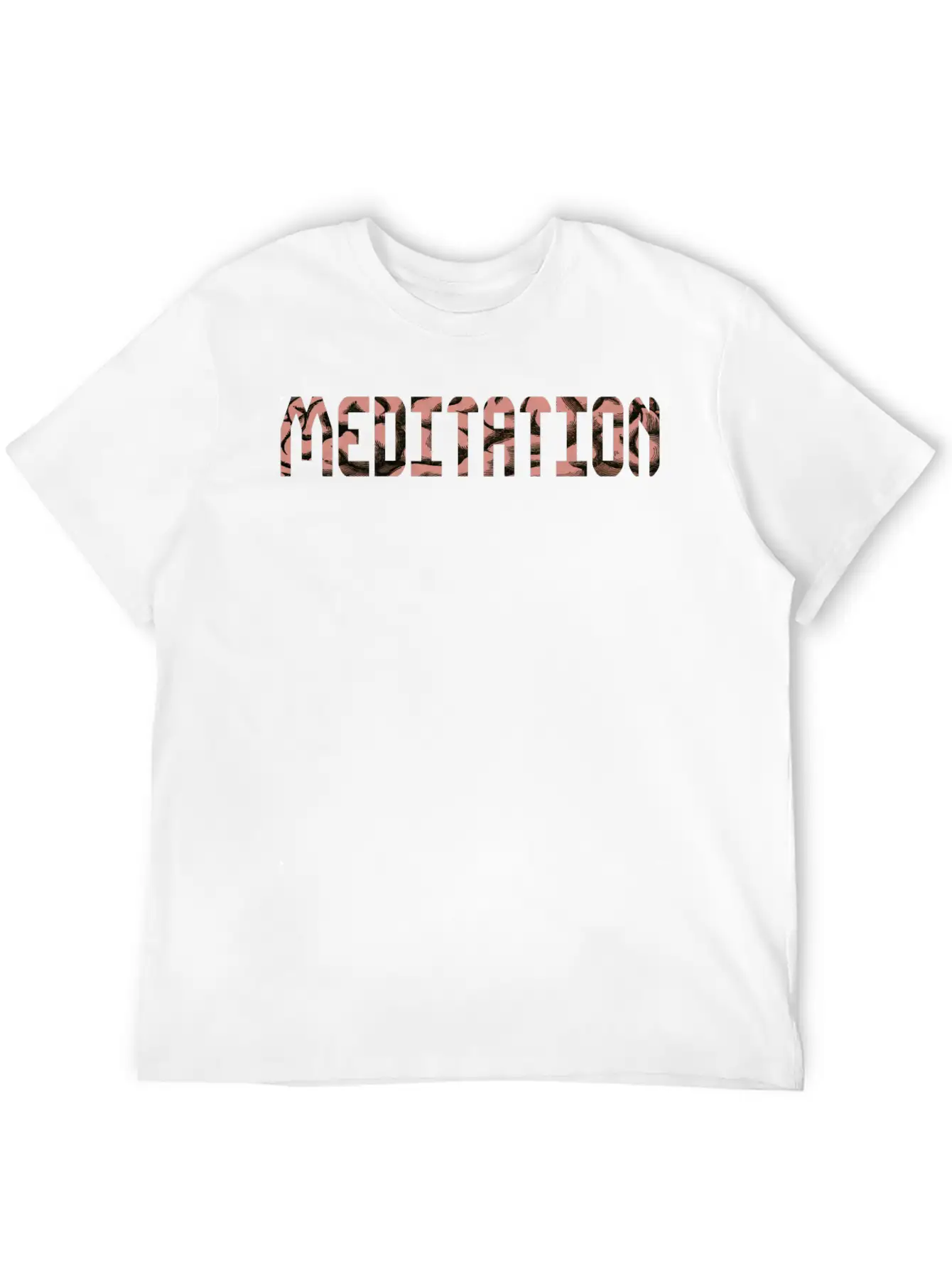 MEDITATION Soft Cotton Short Sleeve Tee ¨C Unisex Wardrobe Staple