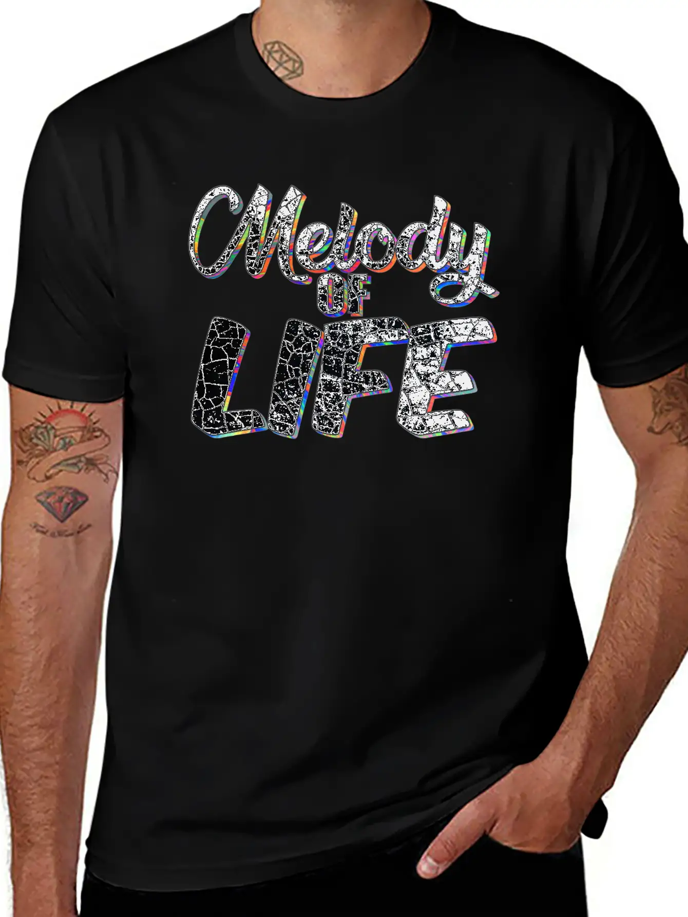 Melody Of Life | Joie De Vivre Alive Life Soft Cotton Short Sleeve Tee ¨C Unisex Wardrobe Staple
