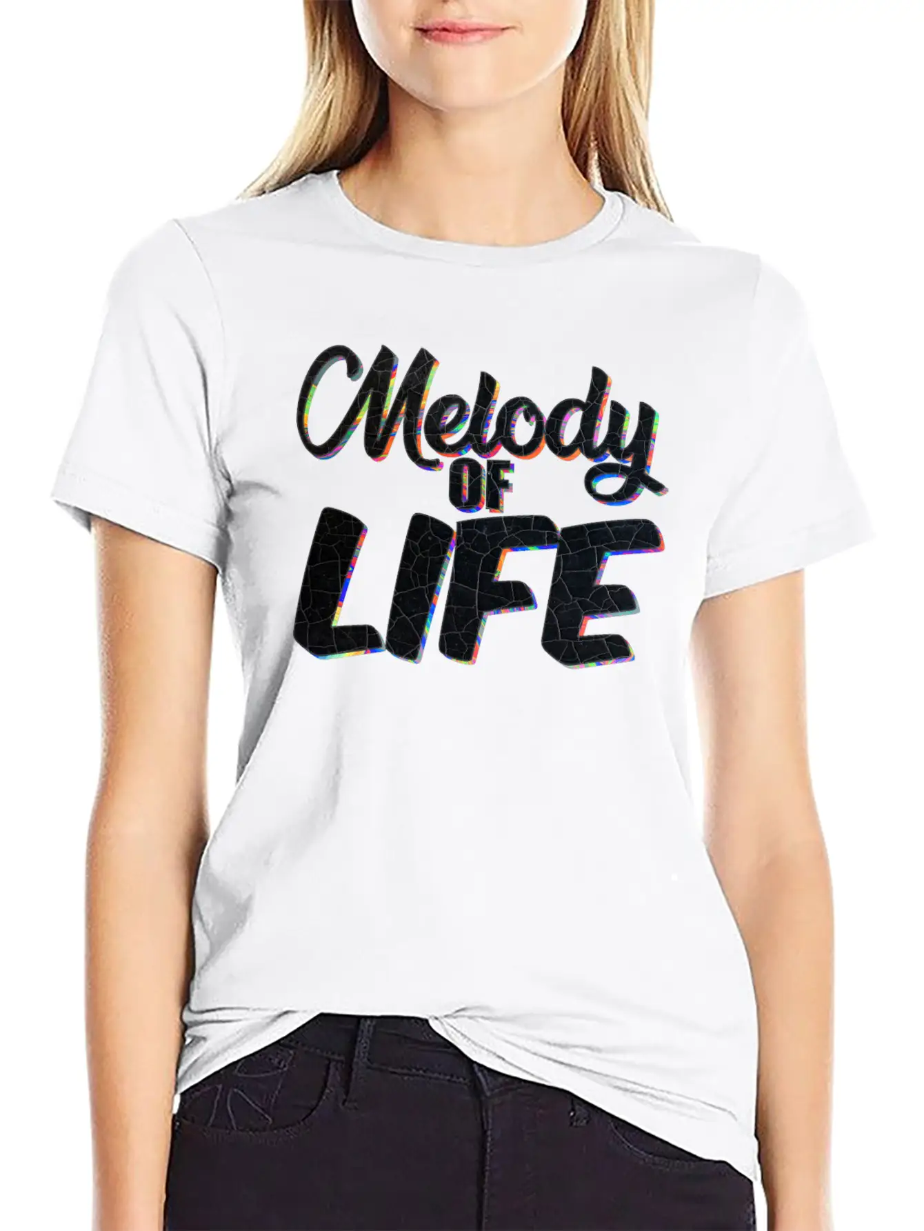 Melody Of Life | Joie De Vivre Alive Life Soft Cotton Short Sleeve Tee ¨C Unisex Wardrobe Staple
