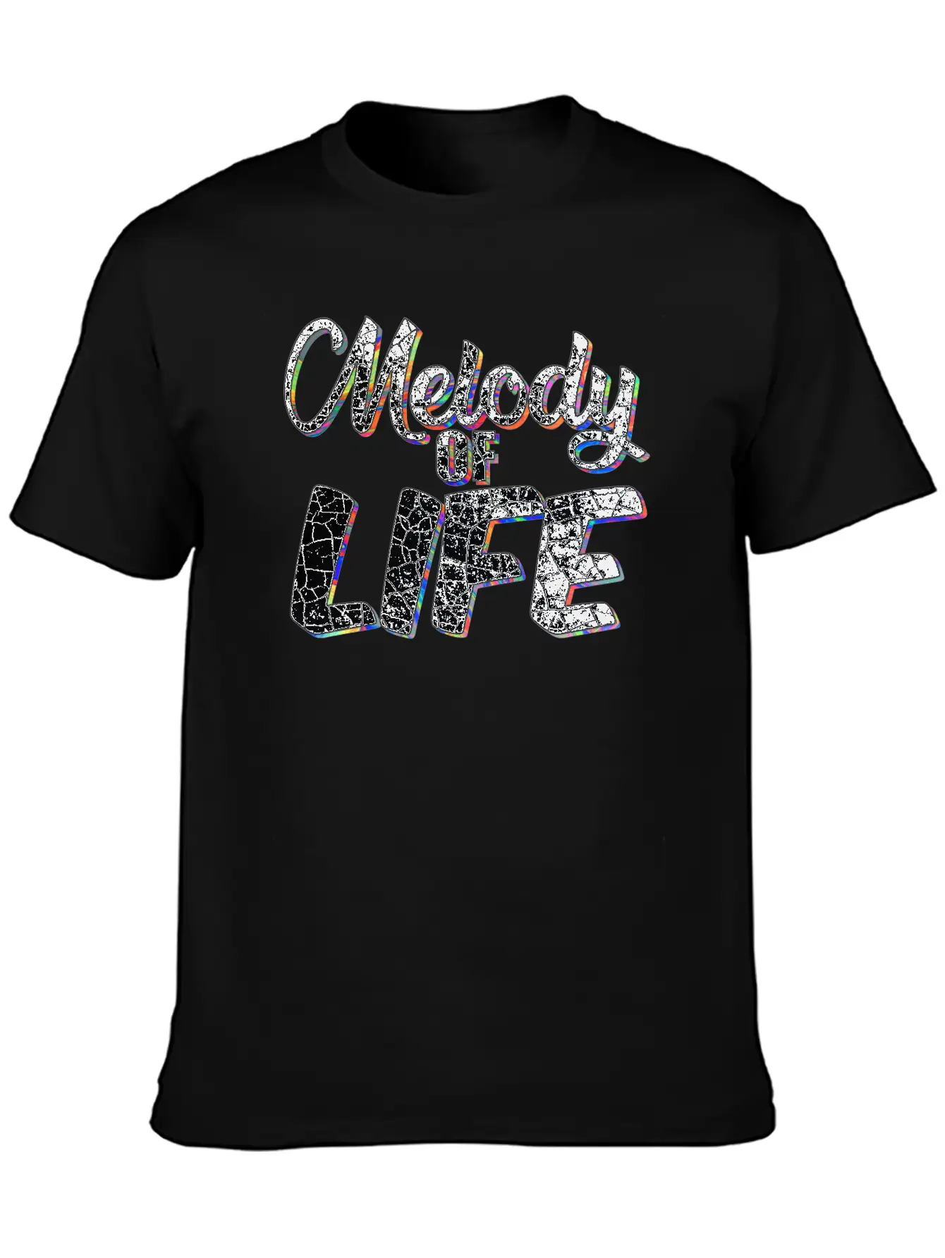 Melody Of Life | Joie De Vivre Alive Life Soft Cotton Short Sleeve Tee ¨C Unisex Wardrobe Staple