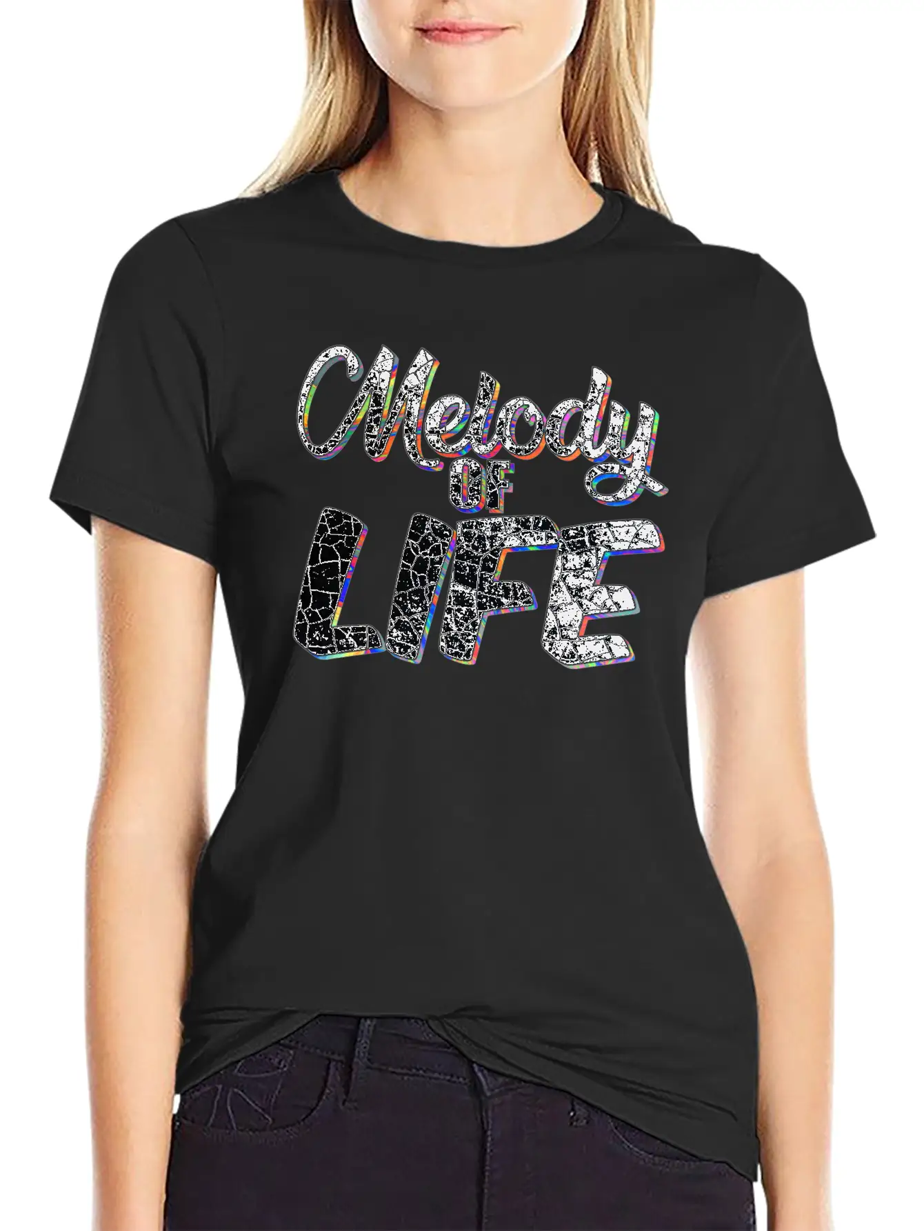 Melody Of Life | Joie De Vivre Alive Life Soft Cotton Short Sleeve Tee ¨C Unisex Wardrobe Staple
