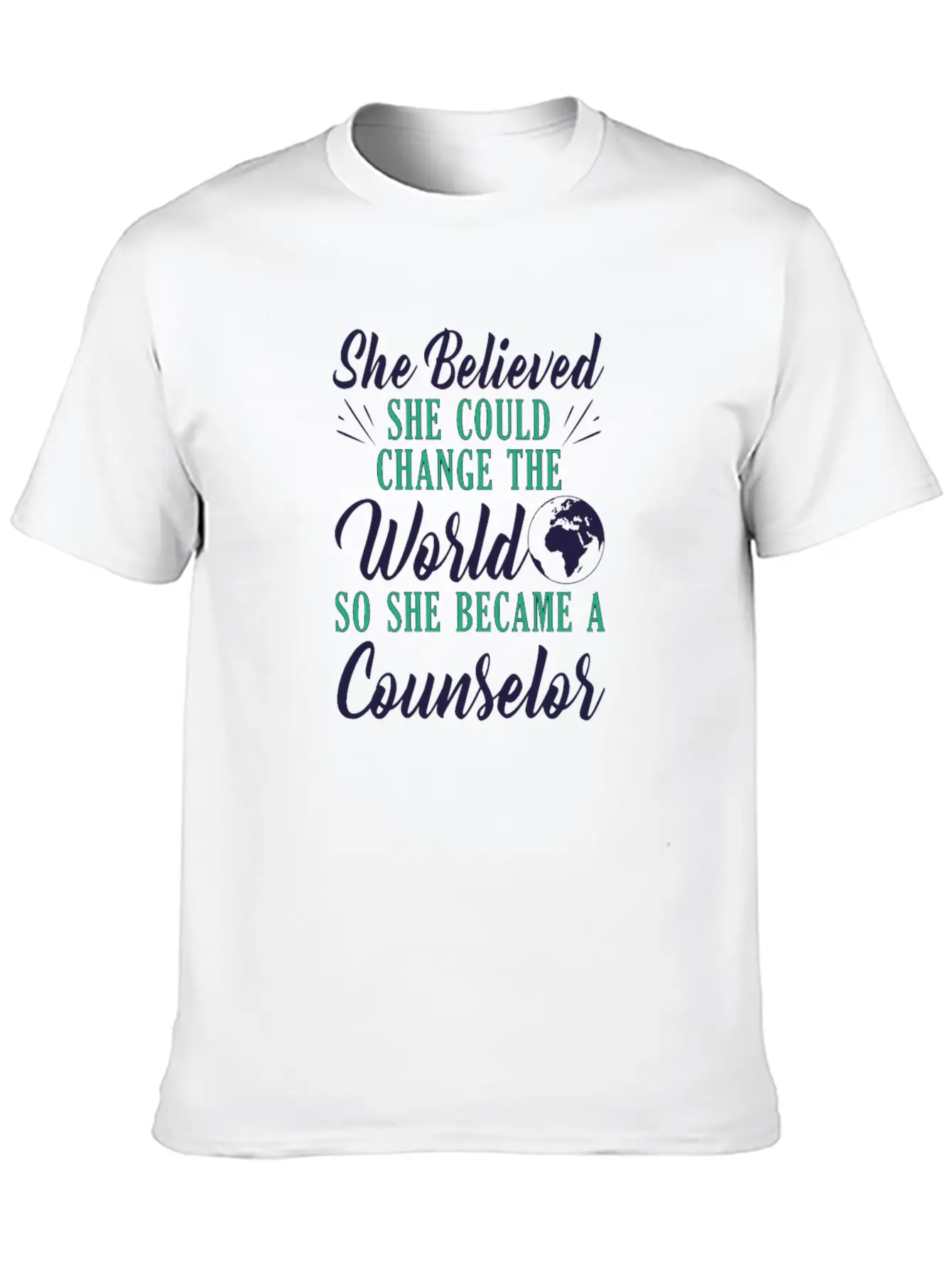 Mental Health Awareness She Believed She Could Essential Cotton Tee For Daily Outfits ¨C Unisex Style
