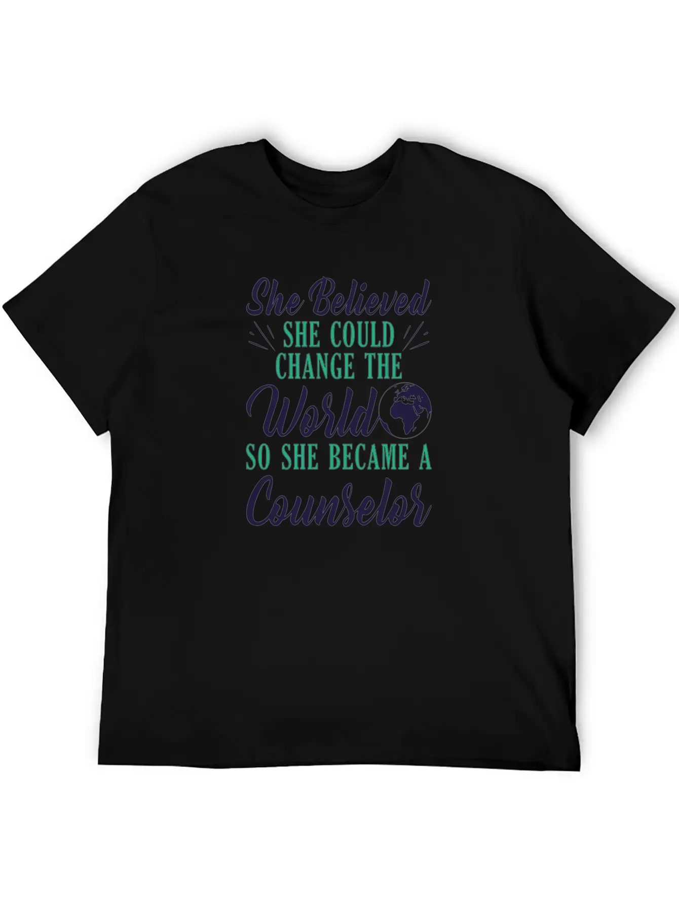 Mental Health Awareness She Believed She Could Essential Cotton Tee For Daily Outfits ¨C Unisex Style