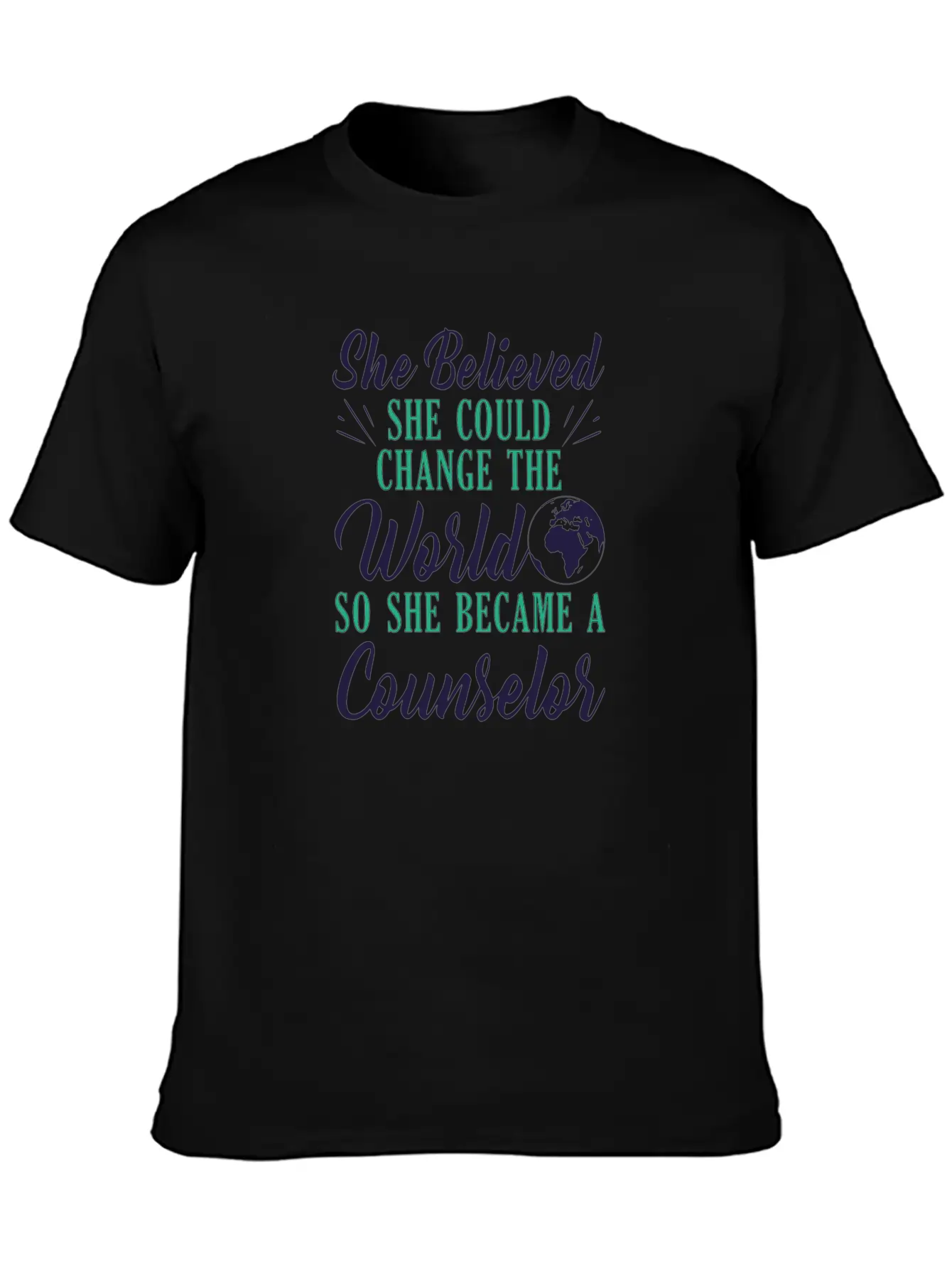 Mental Health Awareness She Believed She Could Essential Cotton Tee For Daily Outfits ¨C Unisex Style