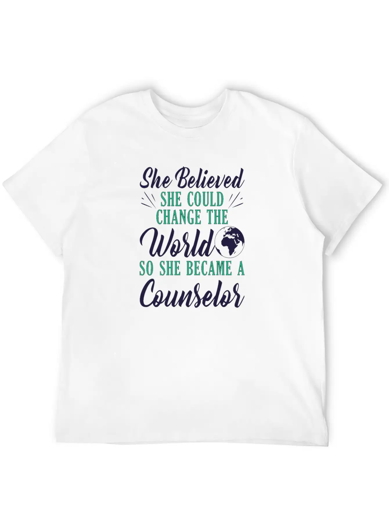 Mental Health Awareness She Believed She Could Essential Cotton Tee For Daily Outfits ¨C Unisex Style
