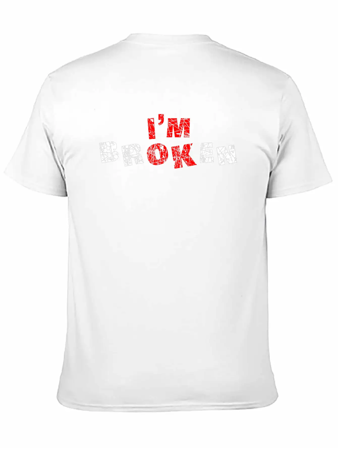 Mental Health Broken Awareness Mental Basic Graphic T-Shirt ¨C Daily Comfort In Soft Cotton