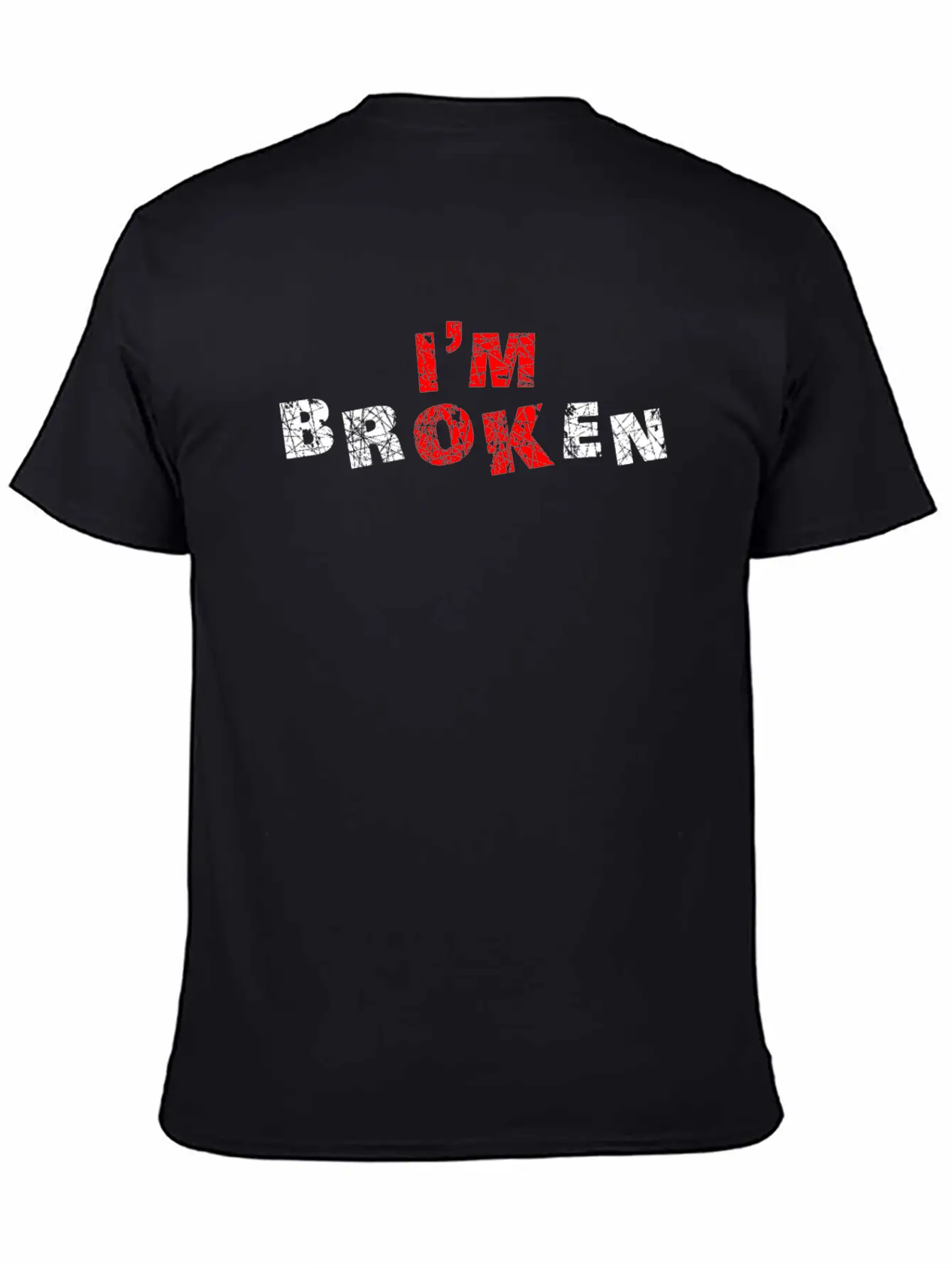 Mental Health Broken Awareness Mental Basic Graphic T-Shirt ¨C Daily Comfort In Soft Cotton