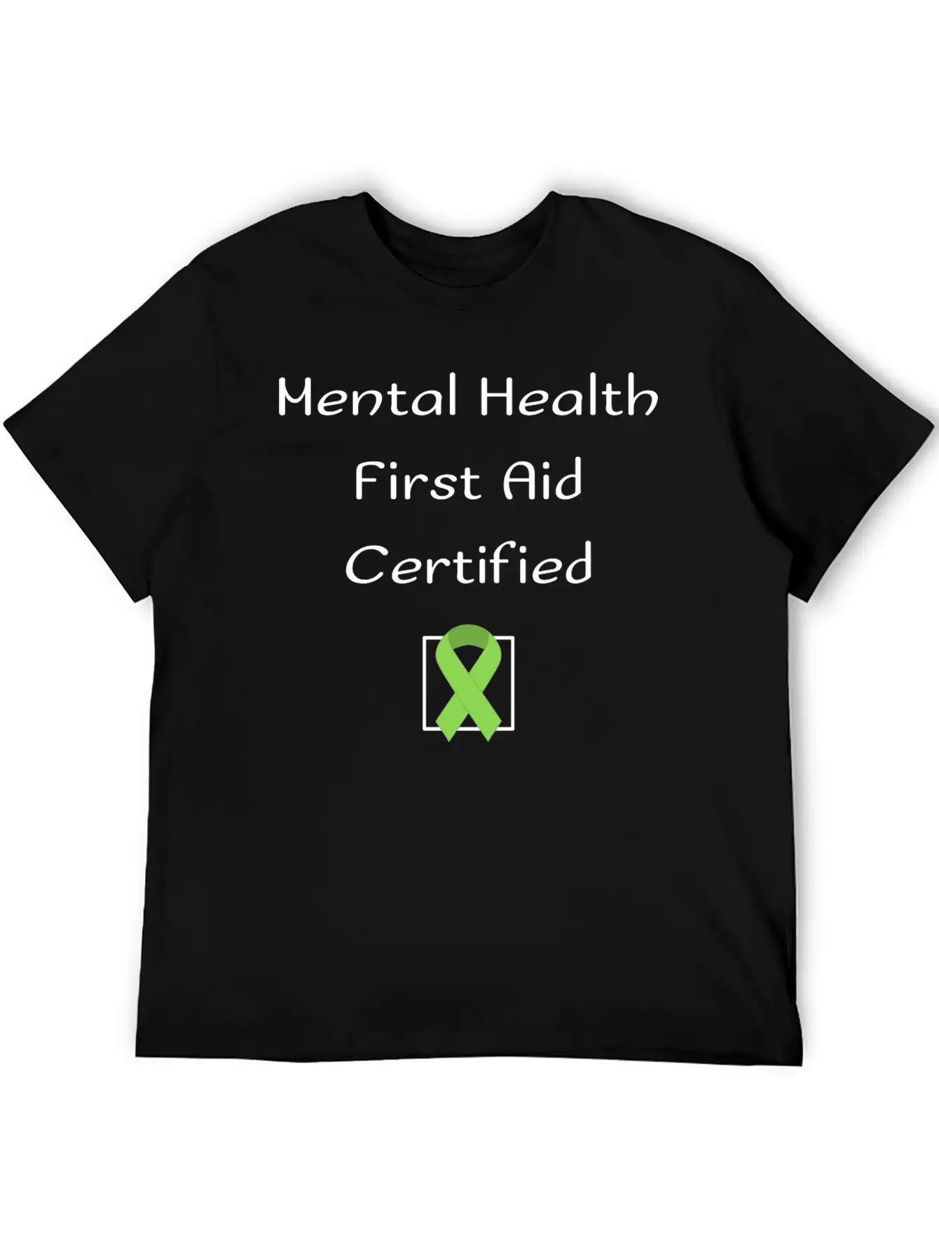 Mental Health First Aid Certified Basic Graphic T-Shirt ¨C Daily Comfort In Soft Cotton