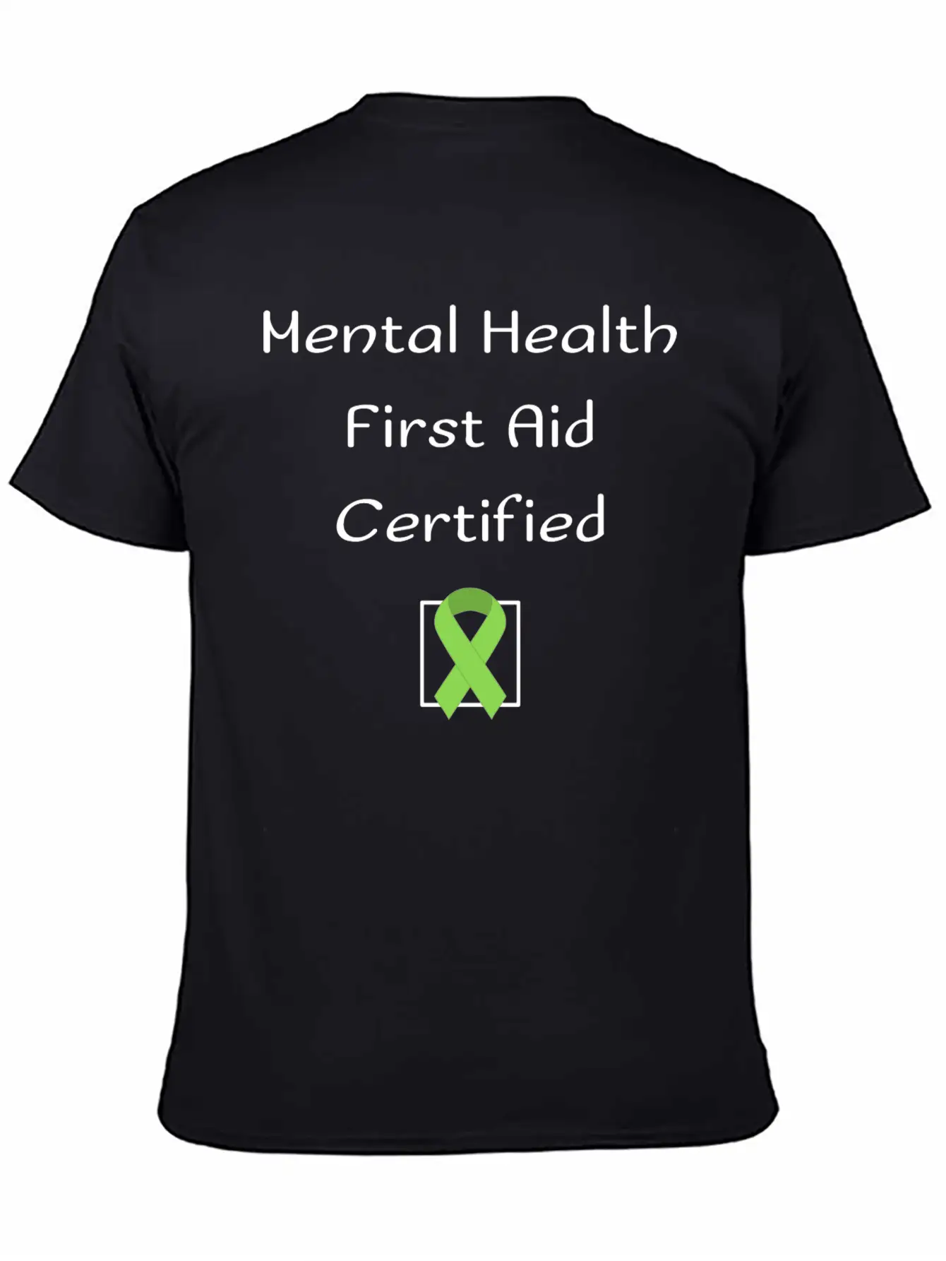 Mental Health First Aid Certified Basic Graphic T-Shirt ¨C Daily Comfort In Soft Cotton