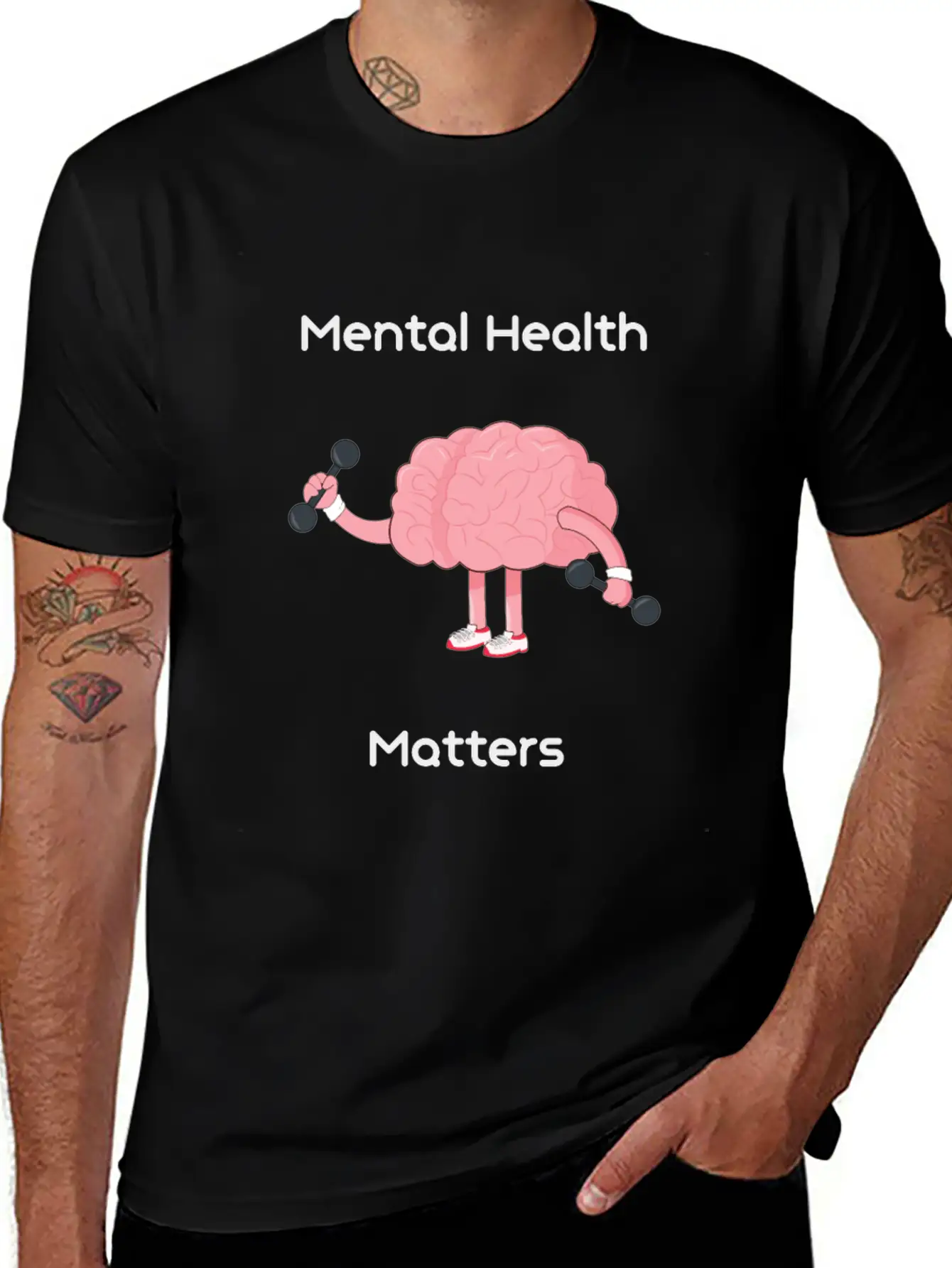Mental Health Matters Basic Graphic T-Shirt ¨C Daily Comfort In Soft Cotton
