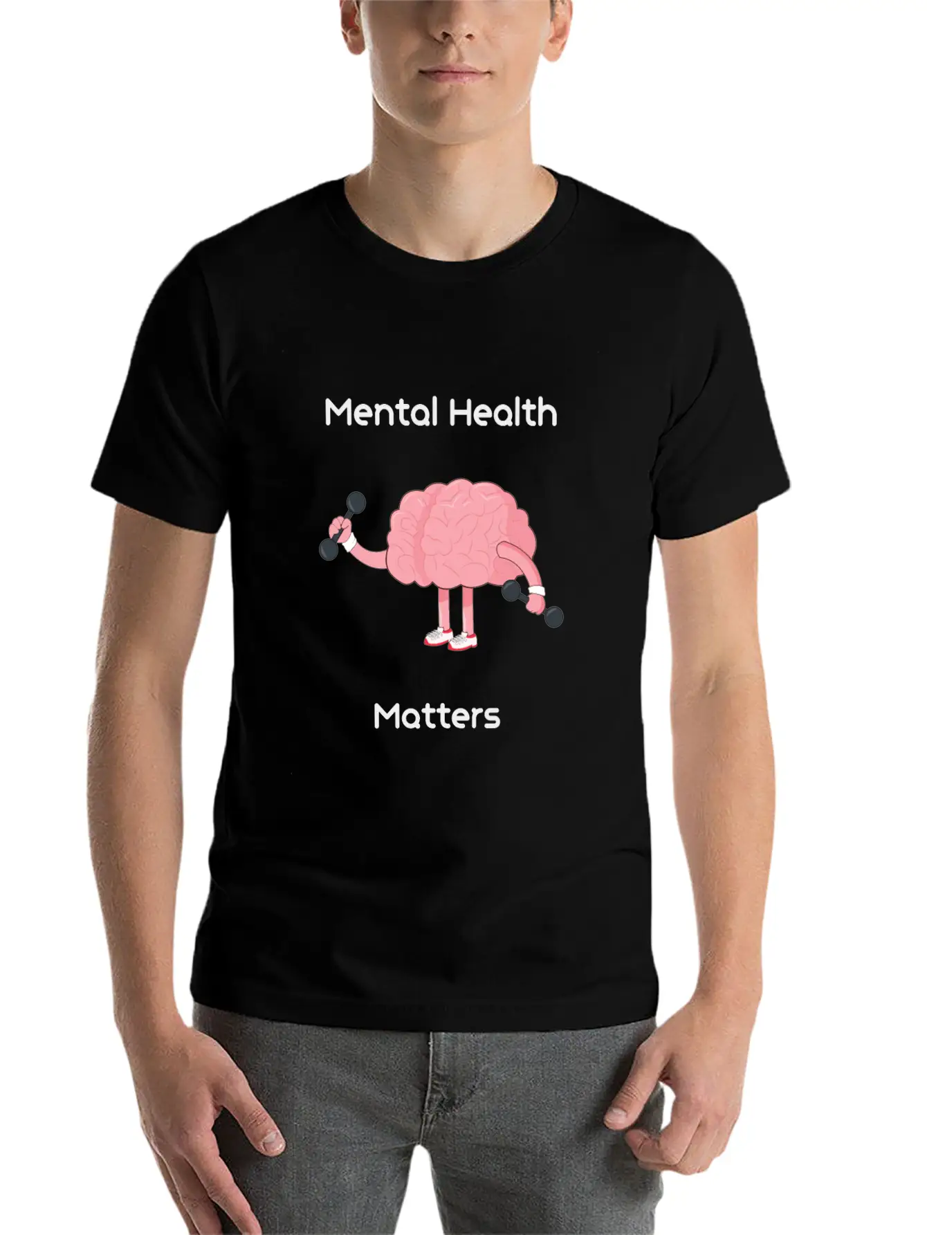 Mental Health Matters Basic Graphic T-Shirt ¨C Daily Comfort In Soft Cotton