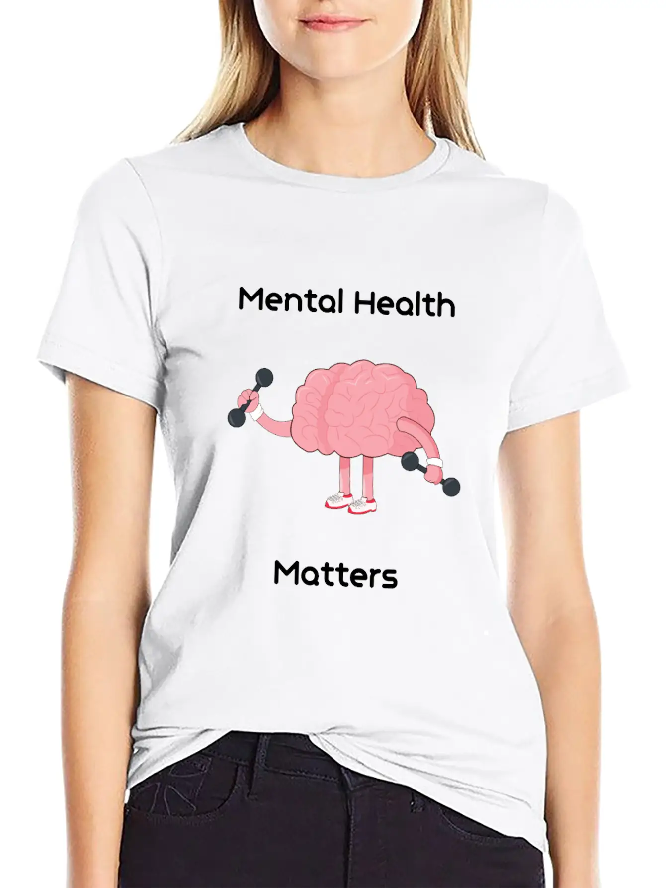 Mental Health Matters Basic Graphic T-Shirt ¨C Daily Comfort In Soft Cotton