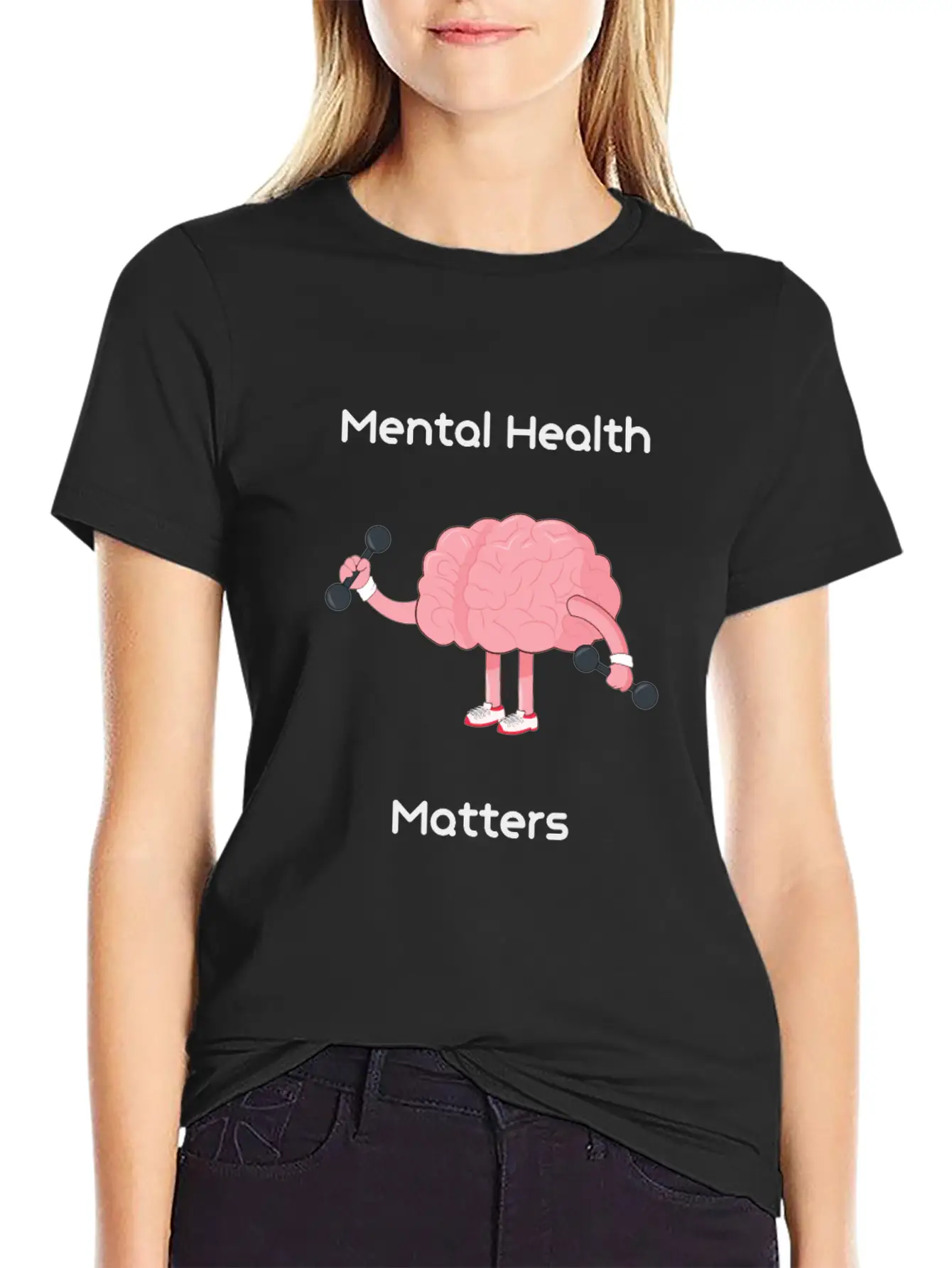 Mental Health Matters Basic Graphic T-Shirt ¨C Daily Comfort In Soft Cotton