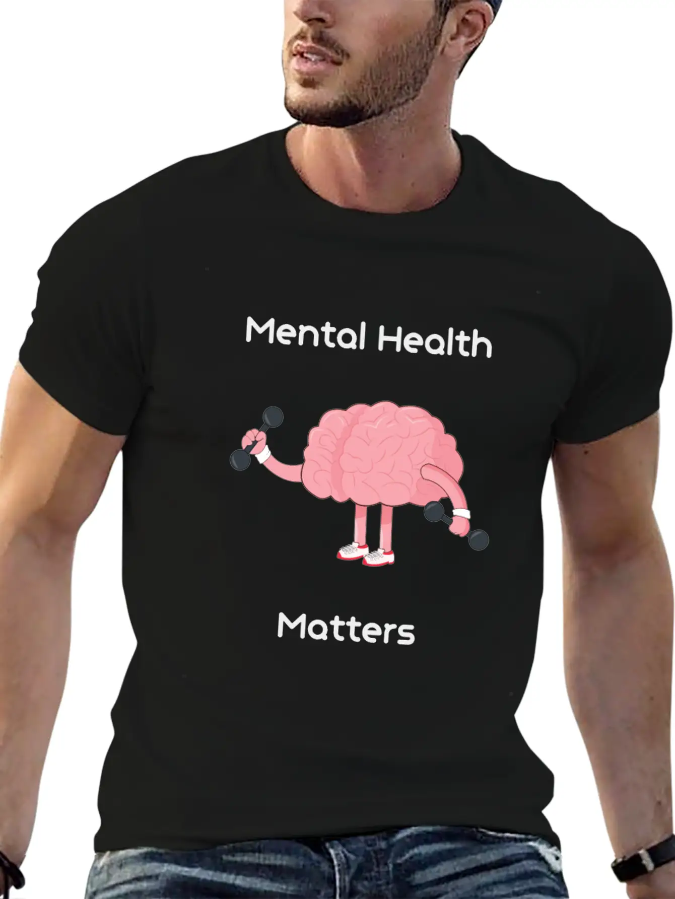 Mental Health Matters Basic Graphic T-Shirt ¨C Daily Comfort In Soft Cotton