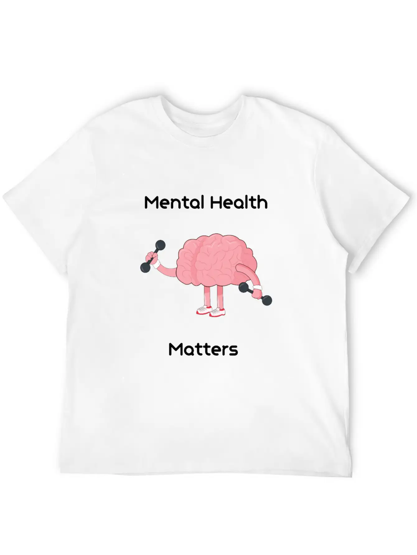 Mental Health Matters Basic Graphic T-Shirt ¨C Daily Comfort In Soft Cotton