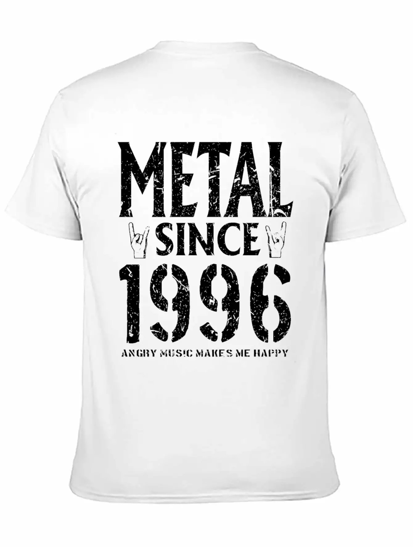 Metal Gift Birthday Vintage 1996 Soft Cotton Short Sleeve Tee ¨C Unisex Wardrobe Staple