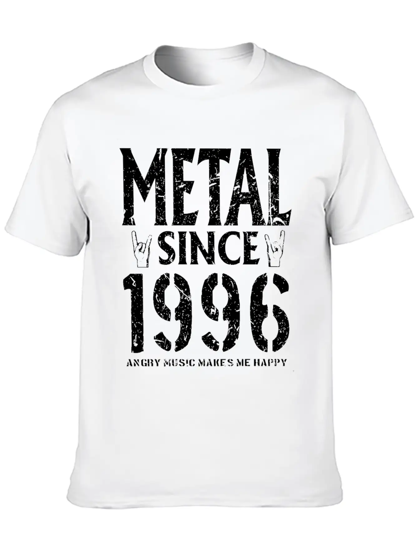 Metal Gift Birthday Vintage 1996 Soft Cotton Short Sleeve Tee ¨C Unisex Wardrobe Staple