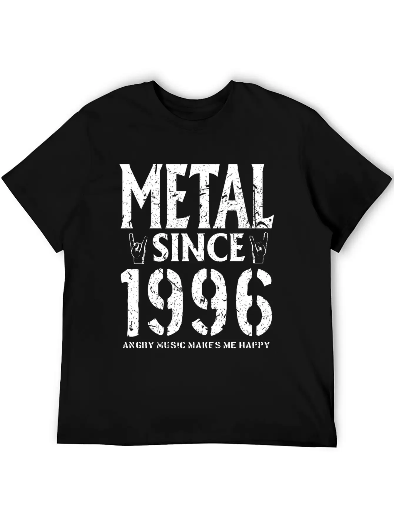 Metal Gift Birthday Vintage 1996 Soft Cotton Short Sleeve Tee ¨C Unisex Wardrobe Staple
