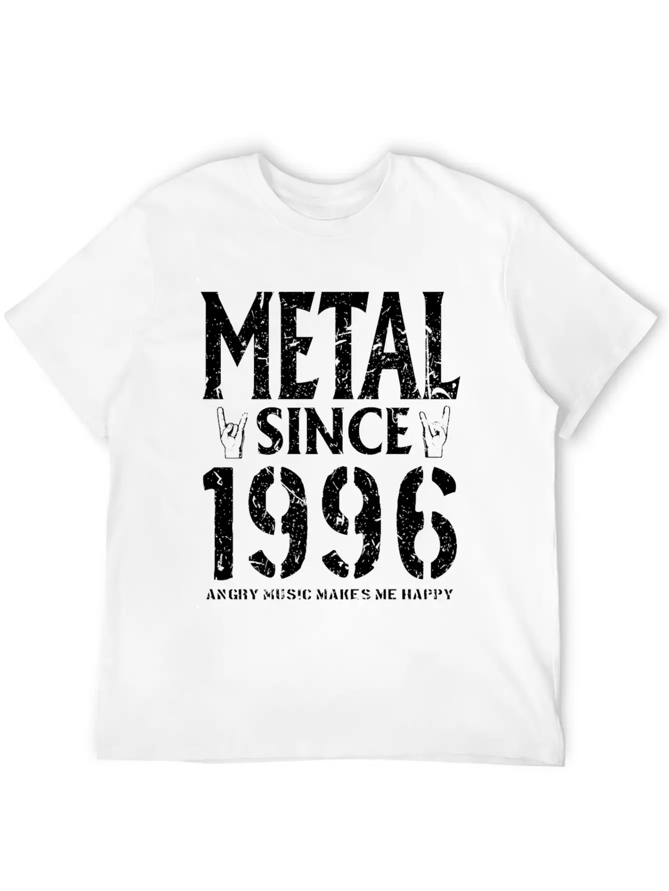 Metal Gift Birthday Vintage 1996 Soft Cotton Short Sleeve Tee ¨C Unisex Wardrobe Staple