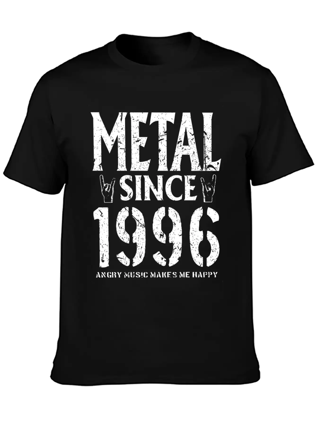 Metal Gift Birthday Vintage 1996 Soft Cotton Short Sleeve Tee ¨C Unisex Wardrobe Staple