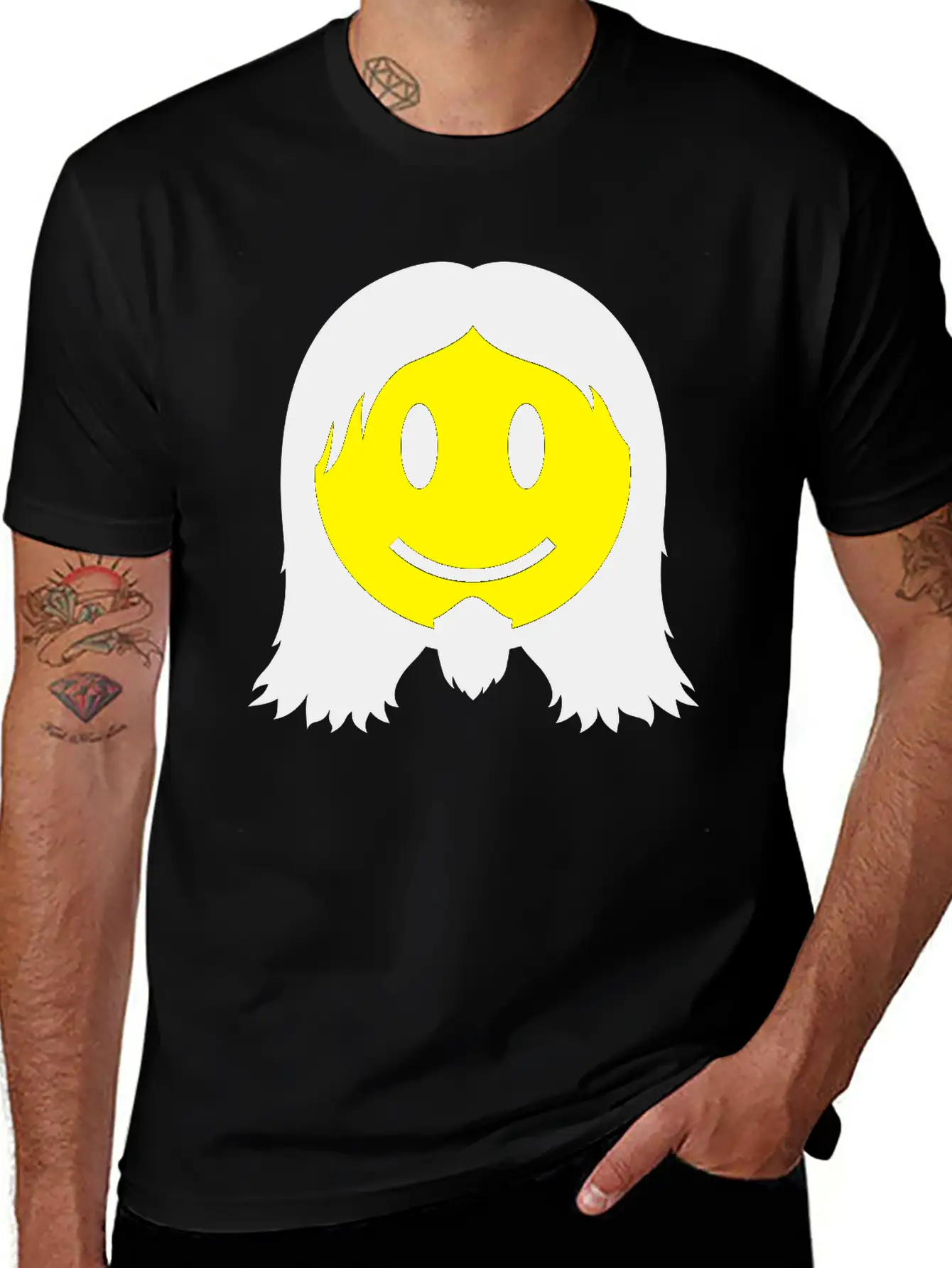 Metal Smiley Icon 2c Soft Cotton Short Sleeve Tee ¨C Unisex Wardrobe Staple