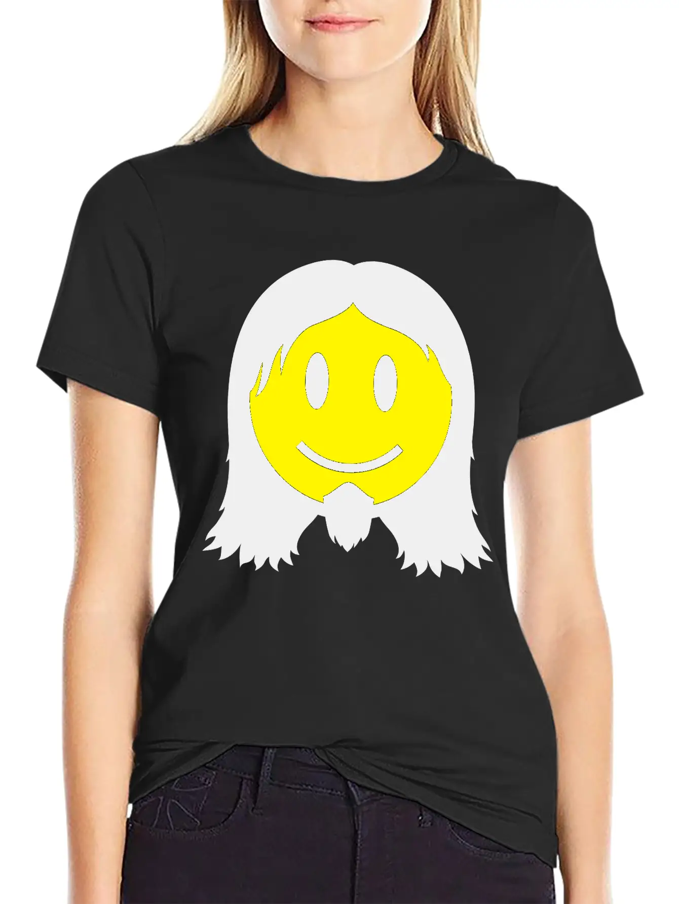 Metal Smiley Icon 2c Soft Cotton Short Sleeve Tee ¨C Unisex Wardrobe Staple