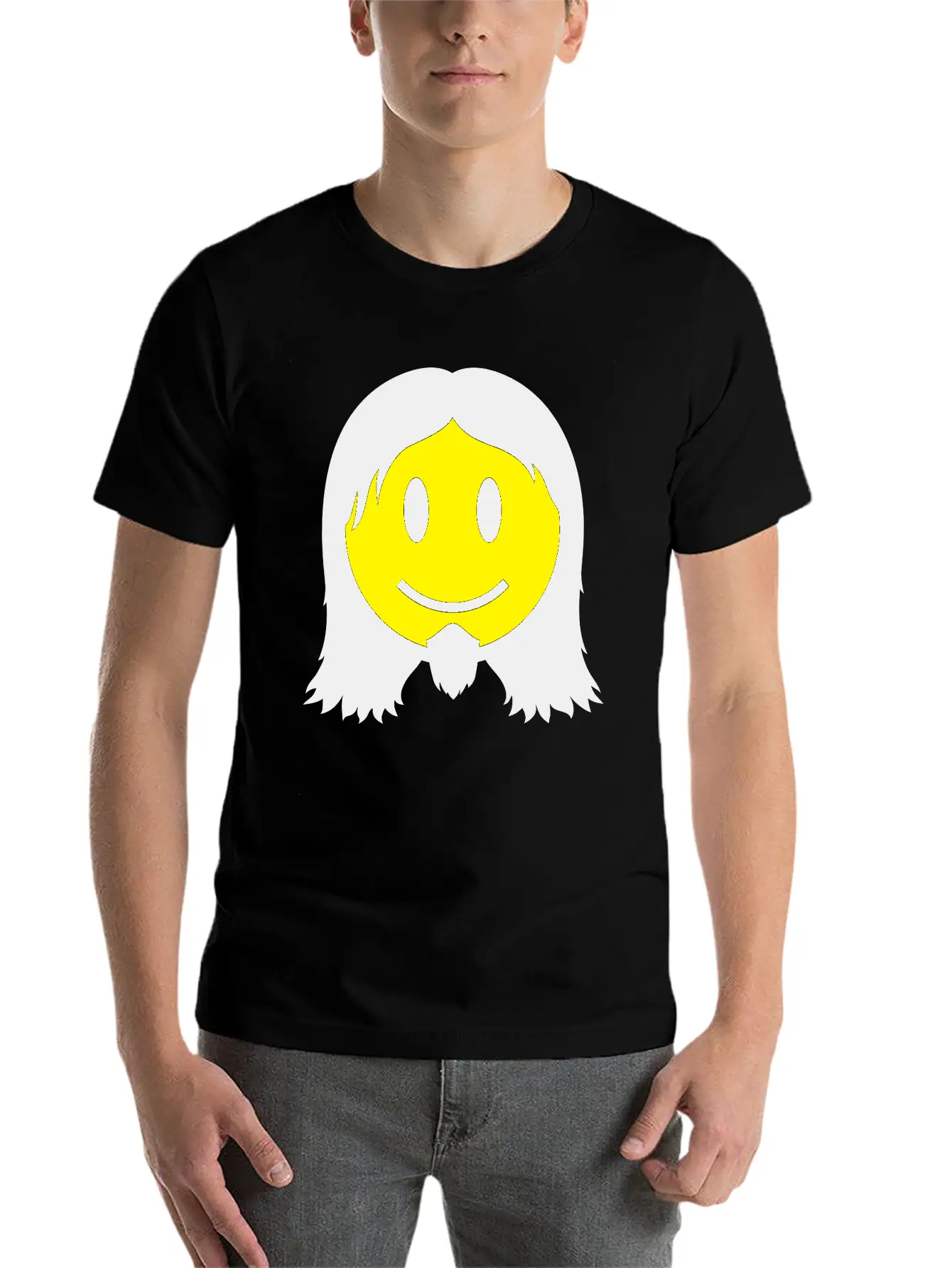 Metal Smiley Icon 2c Soft Cotton Short Sleeve Tee ¨C Unisex Wardrobe Staple