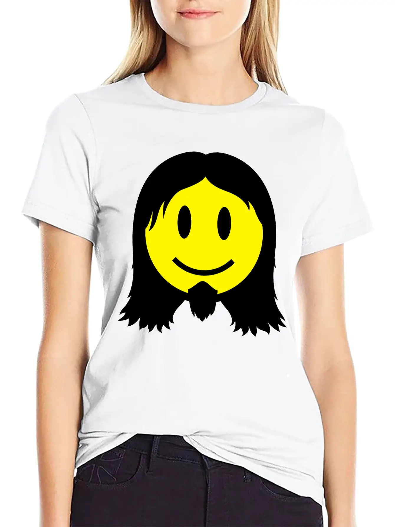 Metal Smiley Icon 2c Soft Cotton Short Sleeve Tee ¨C Unisex Wardrobe Staple