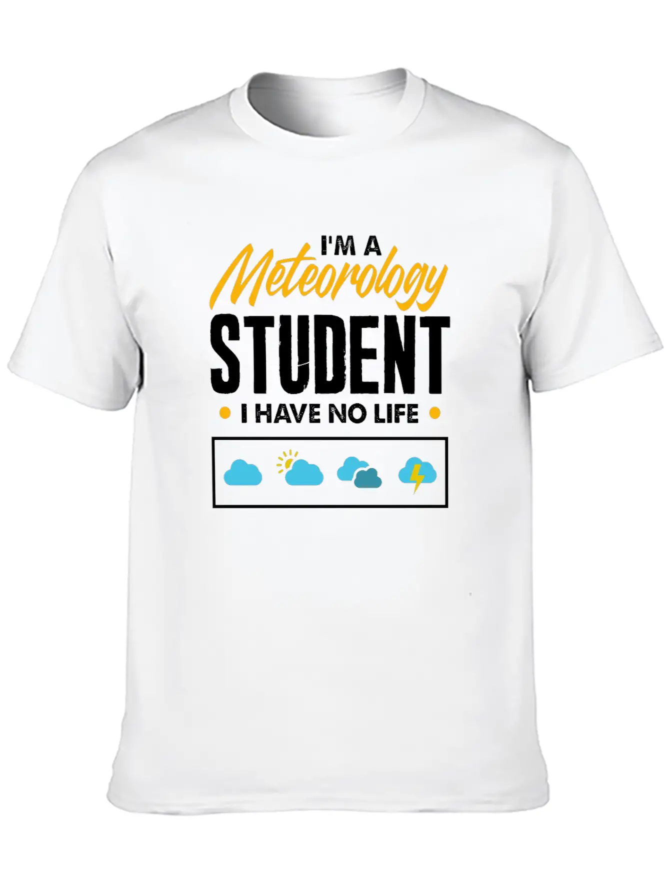 Meteorology Meteorologist Weathermen Gift Essential Cotton Tee For Daily Outfits ¨C Unisex Style