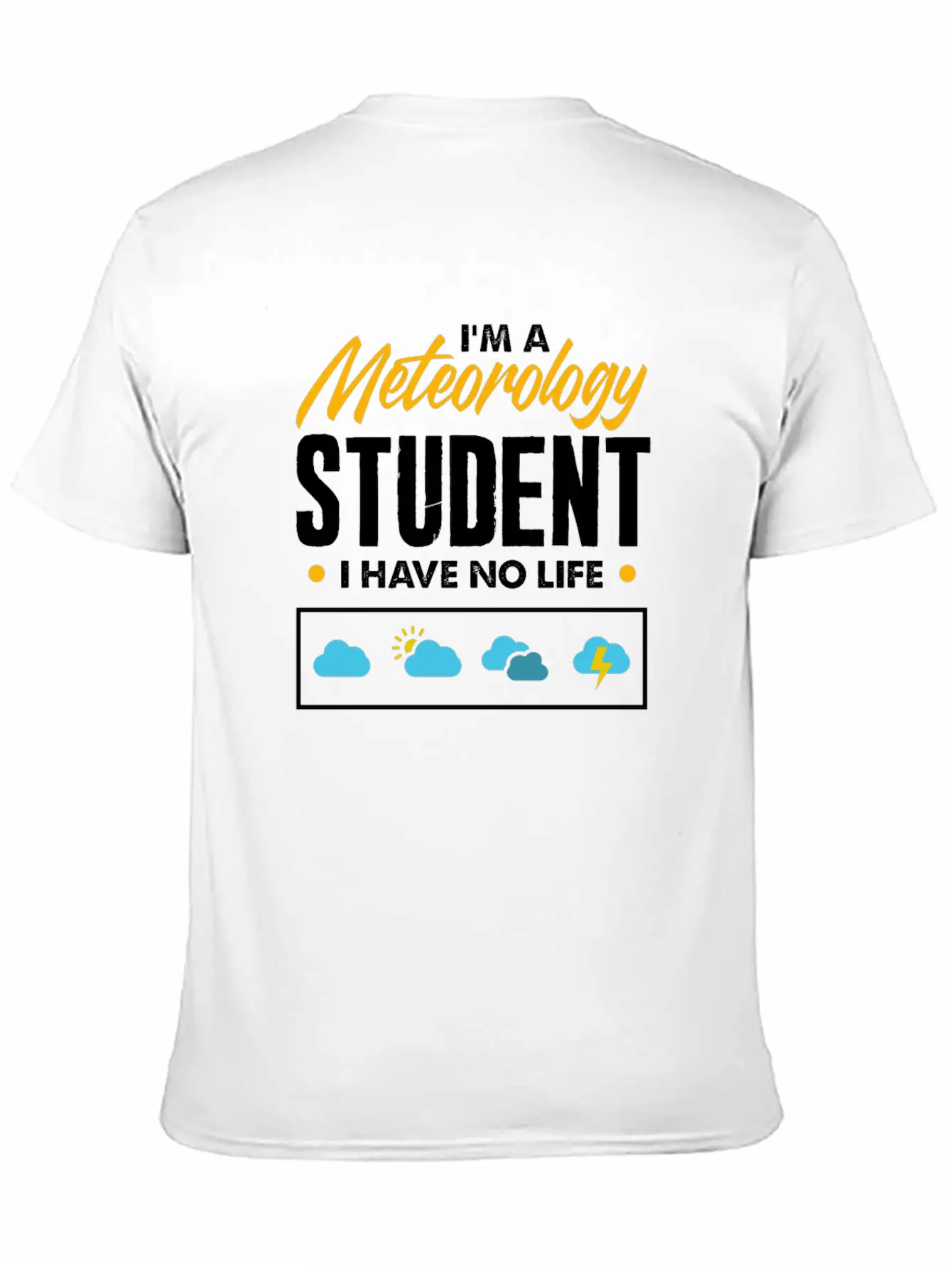 Meteorology Meteorologist Weathermen Gift Essential Cotton Tee For Daily Outfits ¨C Unisex Style