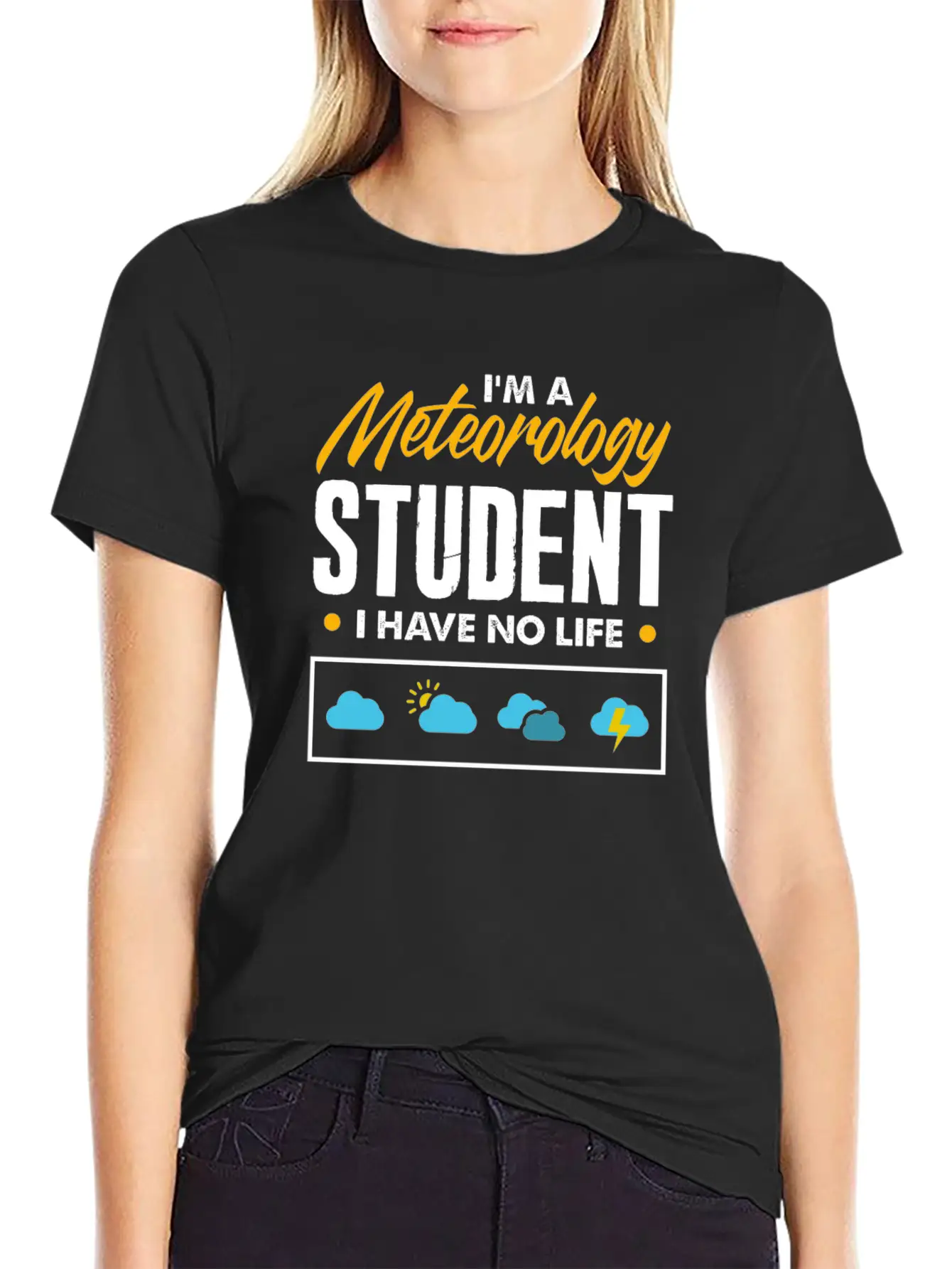 Meteorology Meteorologist Weathermen Gift Essential Cotton Tee For Daily Outfits ¨C Unisex Style