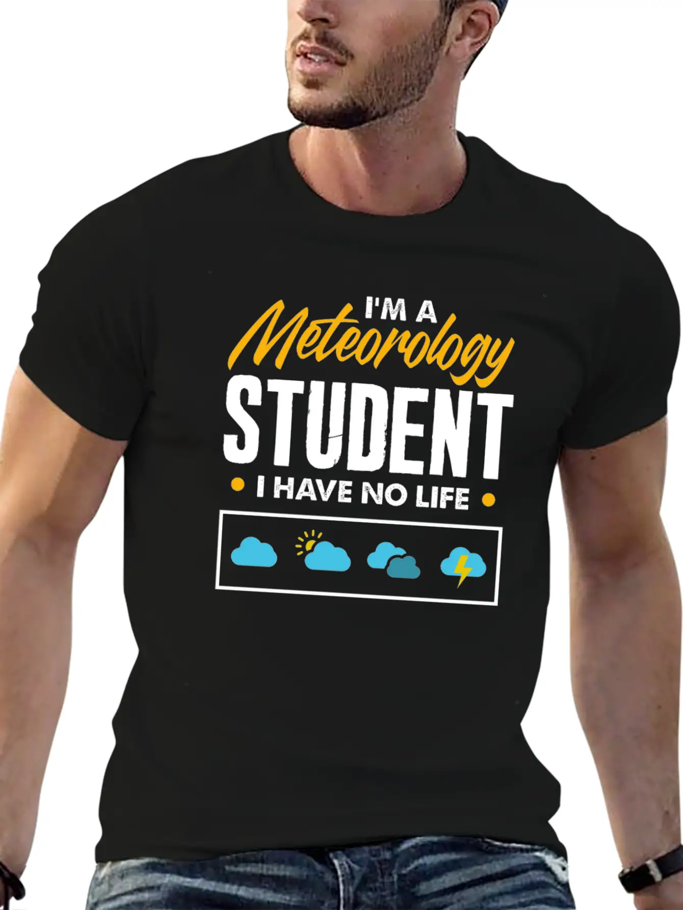Meteorology Meteorologist Weathermen Gift Essential Cotton Tee For Daily Outfits ¨C Unisex Style
