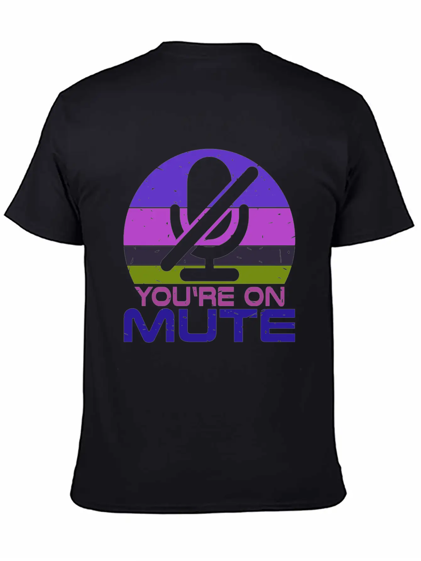 Microphone Muted You Are Muted On Mute Essential Cotton Tee For Daily Outfits ¨C Unisex Style
