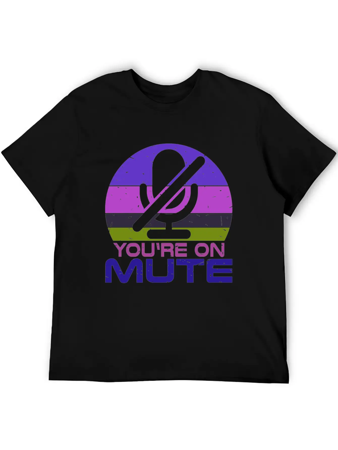 Microphone Muted You Are Muted On Mute Essential Cotton Tee For Daily Outfits ¨C Unisex Style
